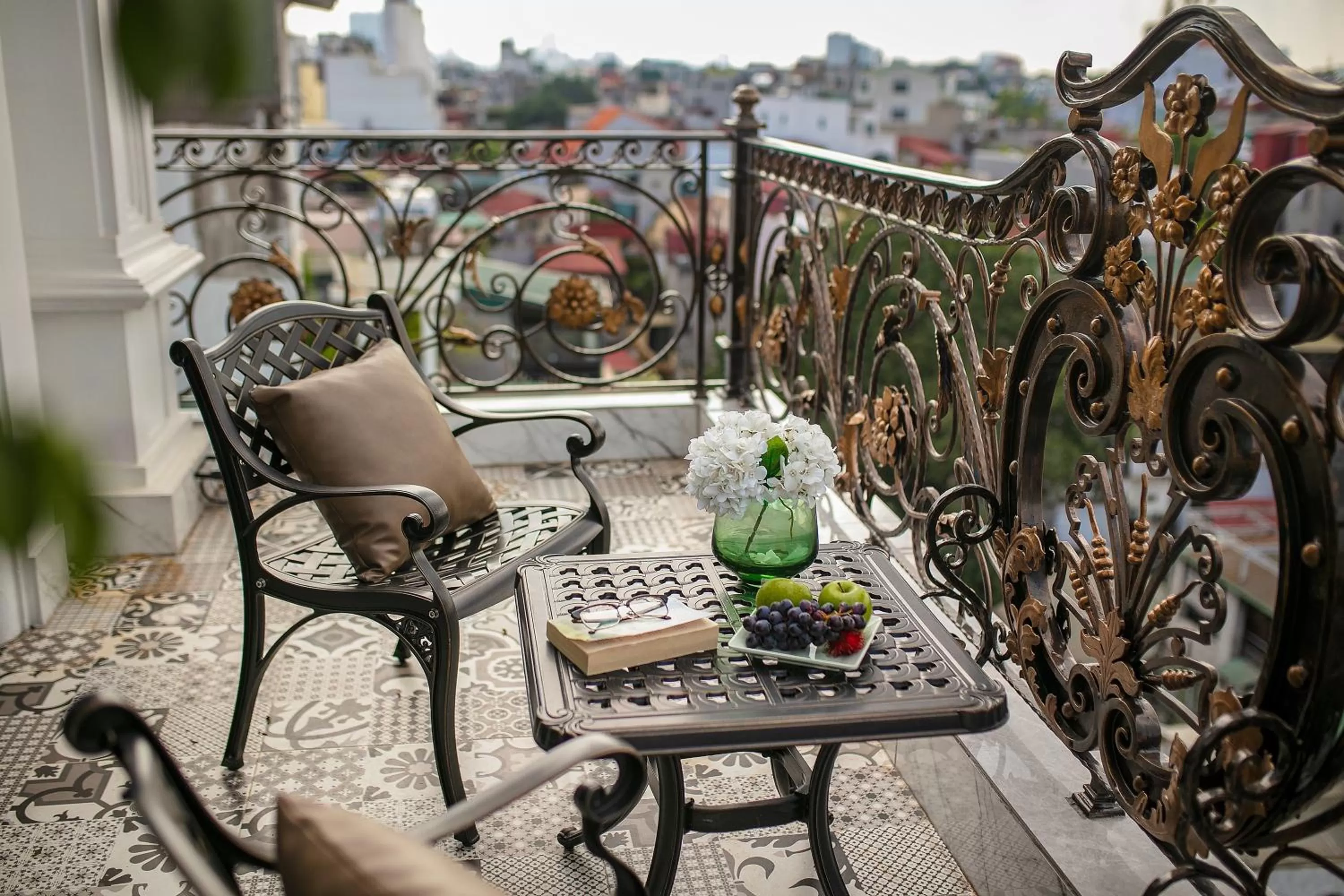 Balcony/Terrace in Amira Hotel Hanoi