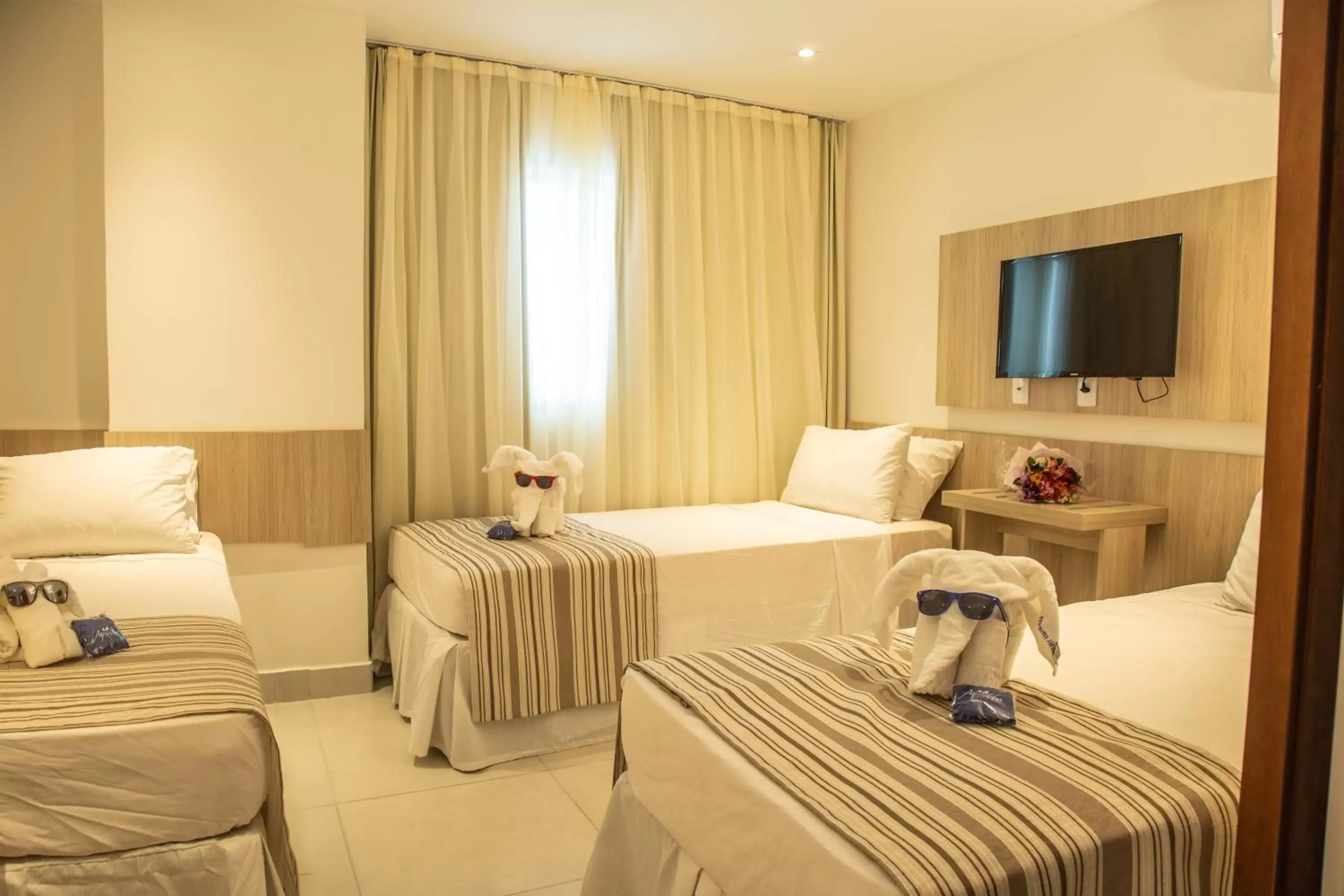 Bedroom, Bed in Aquidabã Praia Hotel