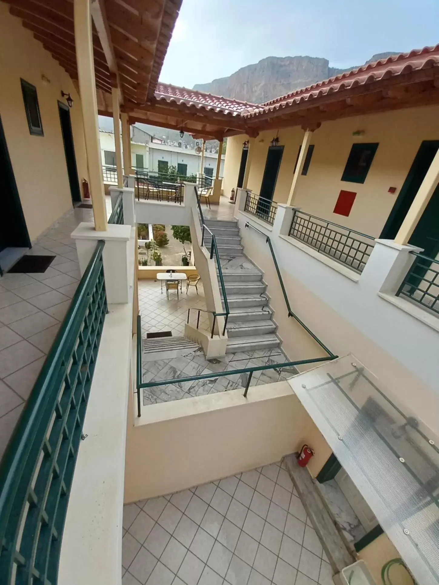 Balcony/Terrace in Costa-Rini Hotel