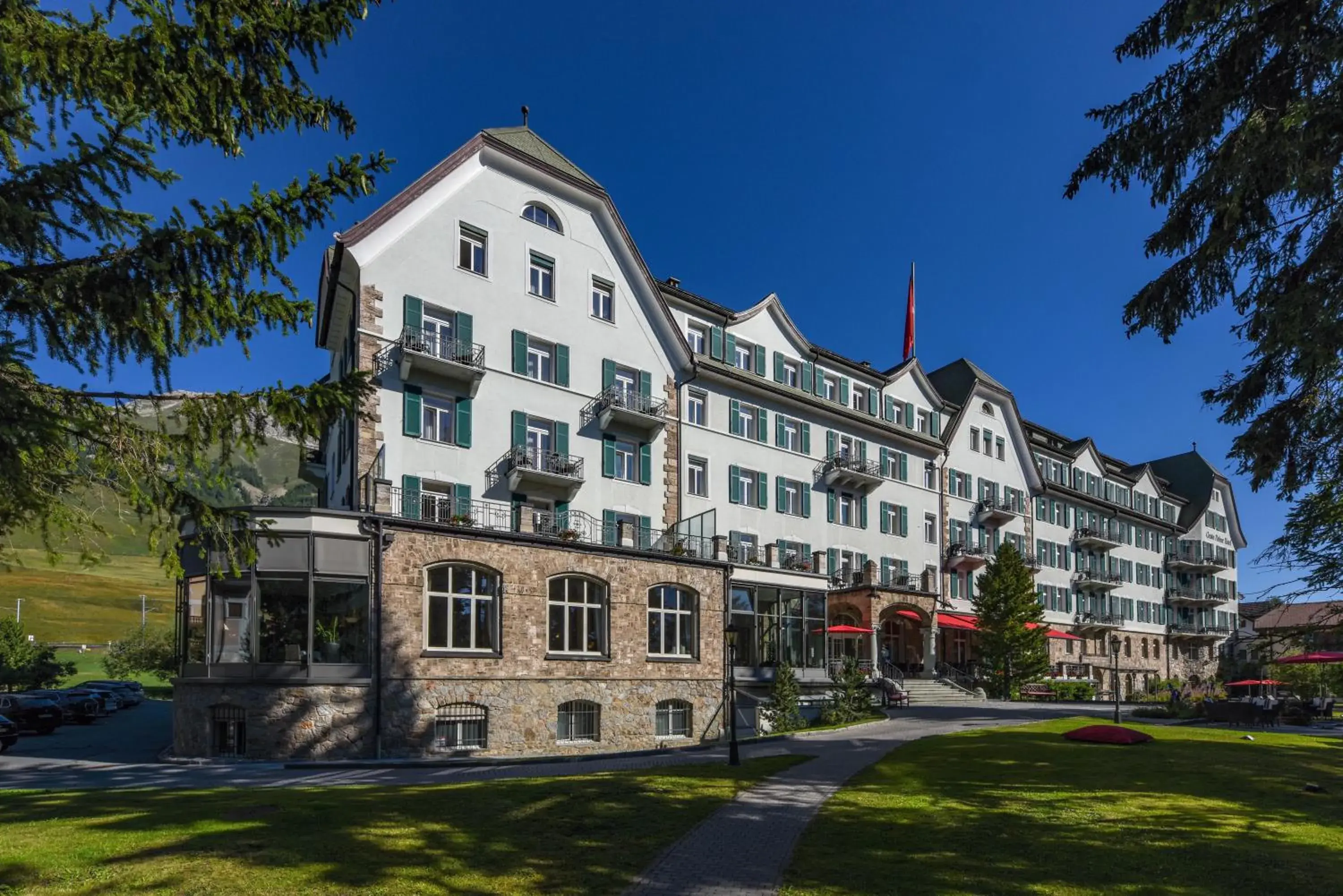 Property building in Cresta Palace Celerina St Moritz Ski In and Ski Out Property building in Cresta Palace Celerina St Moritz Ski In and Ski Out