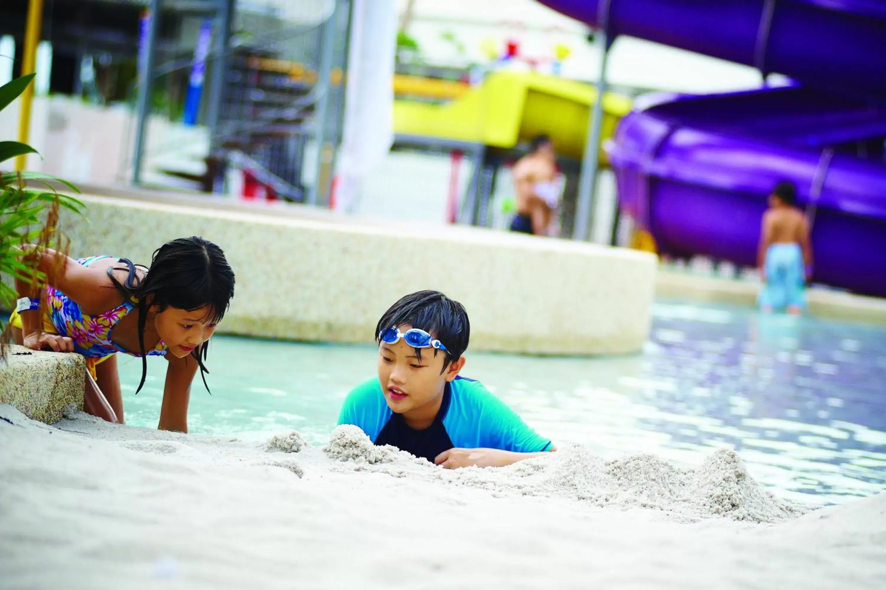 Swimming pool, Children in Hard Rock Hotel Penang