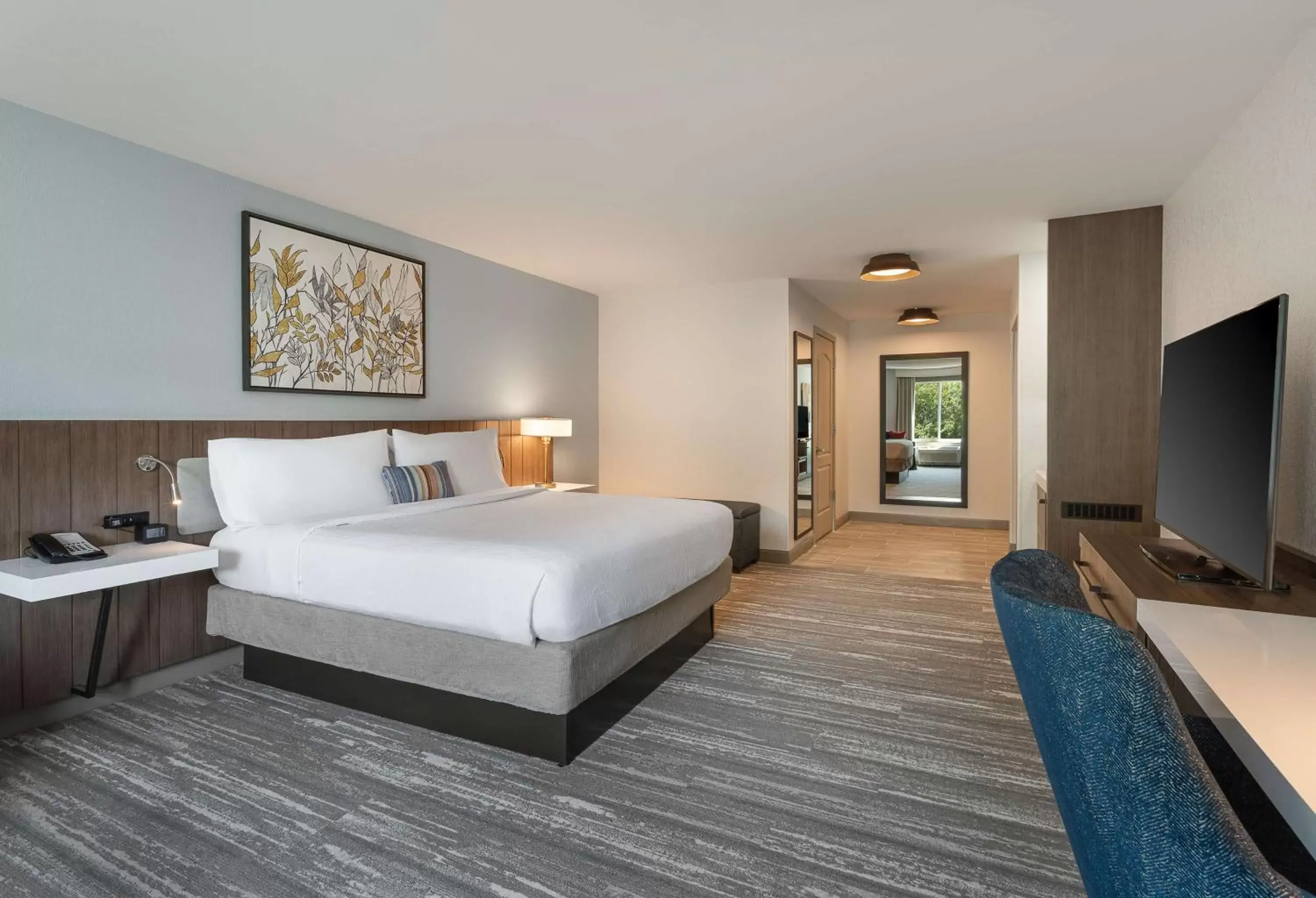 Bed in Hilton Garden Inn Melville Bed in Hilton Garden Inn Melville