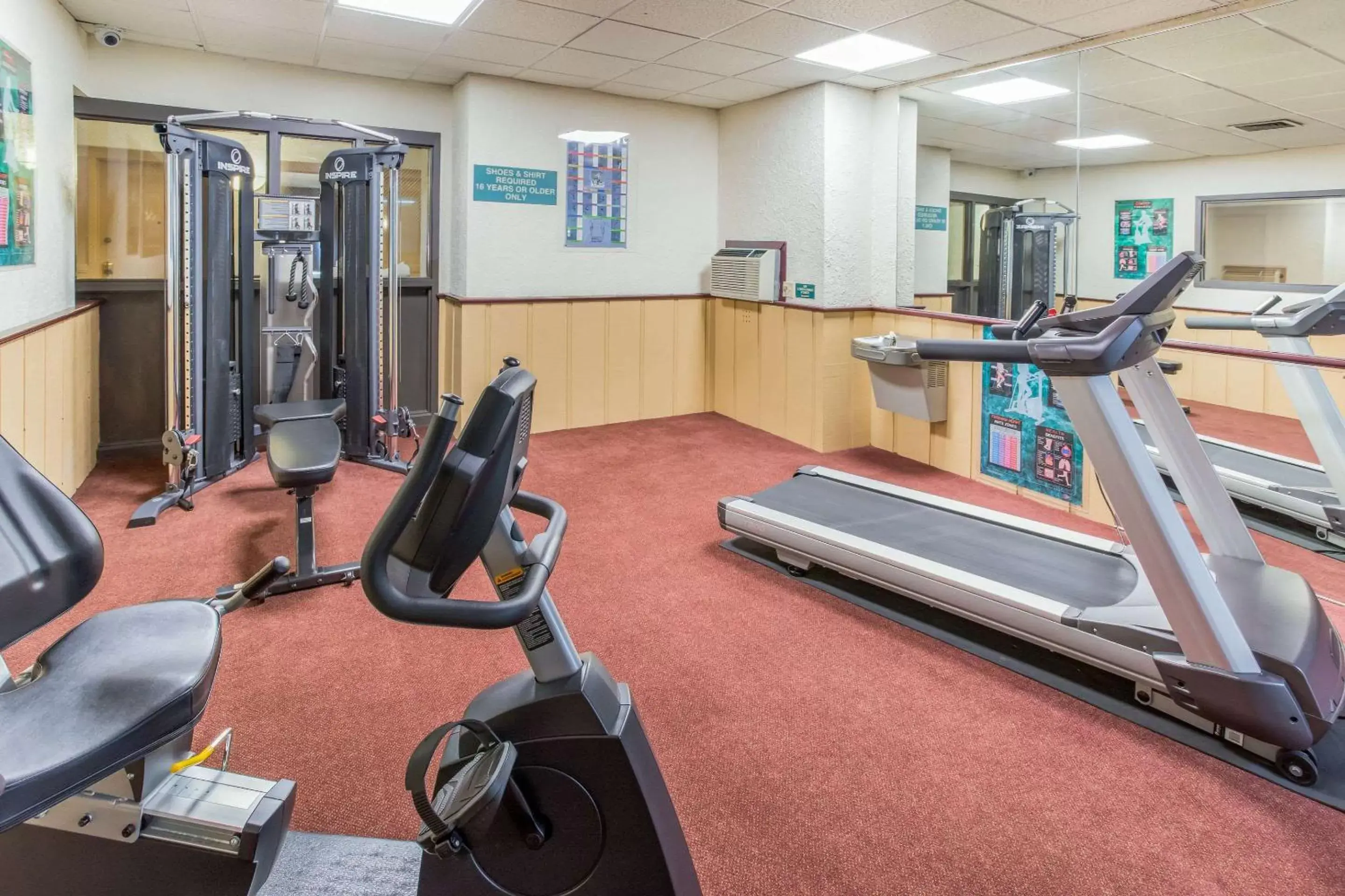 Fitness centre/facilities, Fitness Center/Facilities in Quality Inn & Suites Downtown