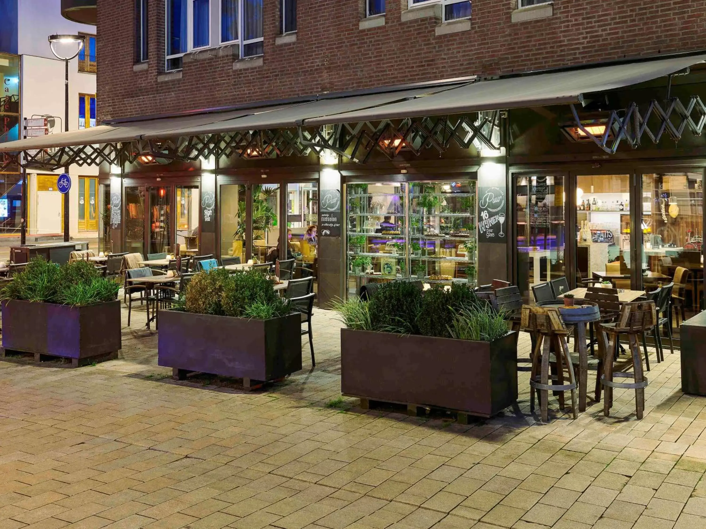 Restaurant/places to eat in Mercure Hotel Tilburg Centrum