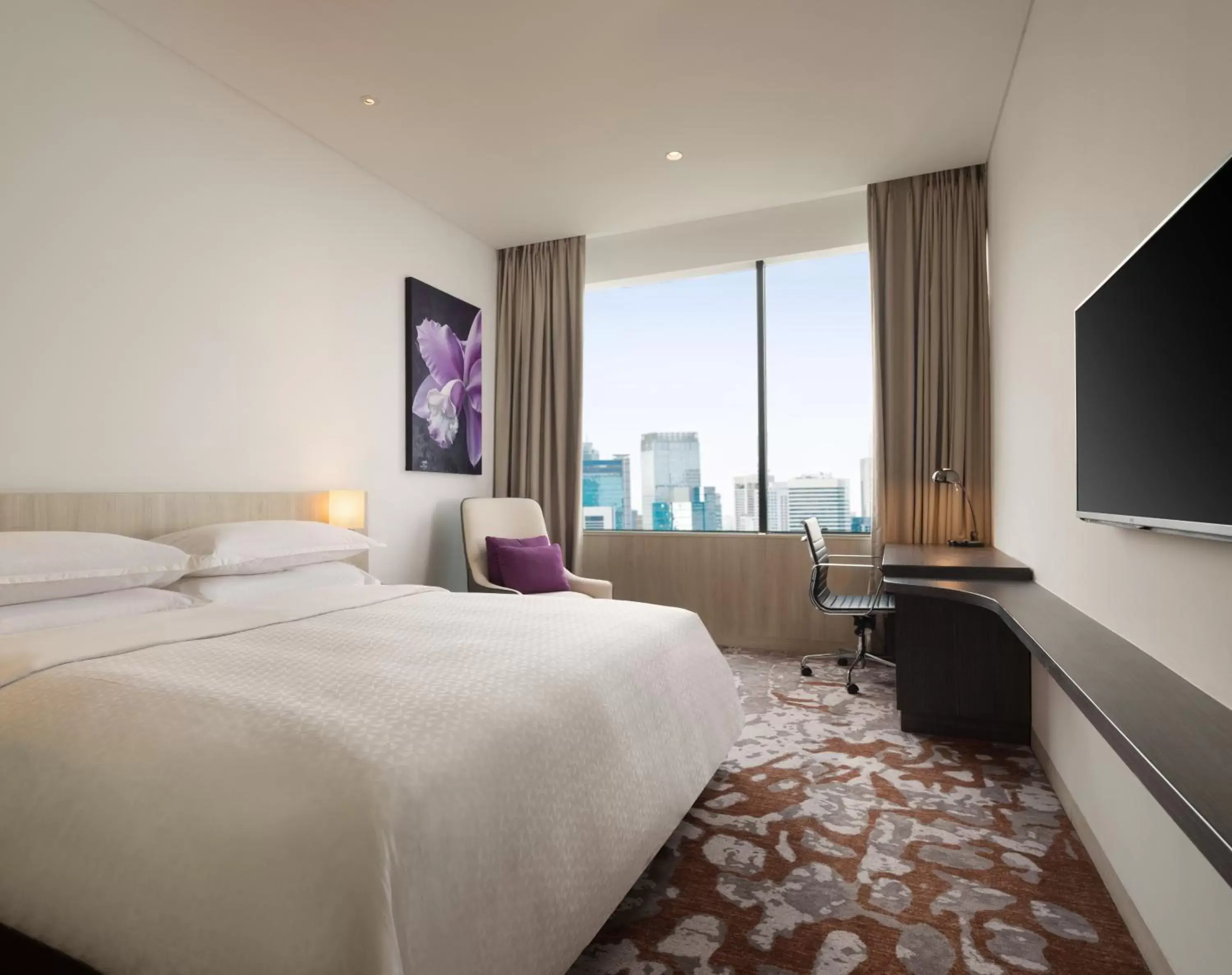 Bedroom, Bed in Four Points by Sheraton Jakarta Thamrin Bedroom, Bed in Four Points by Sheraton Jakarta Thamrin