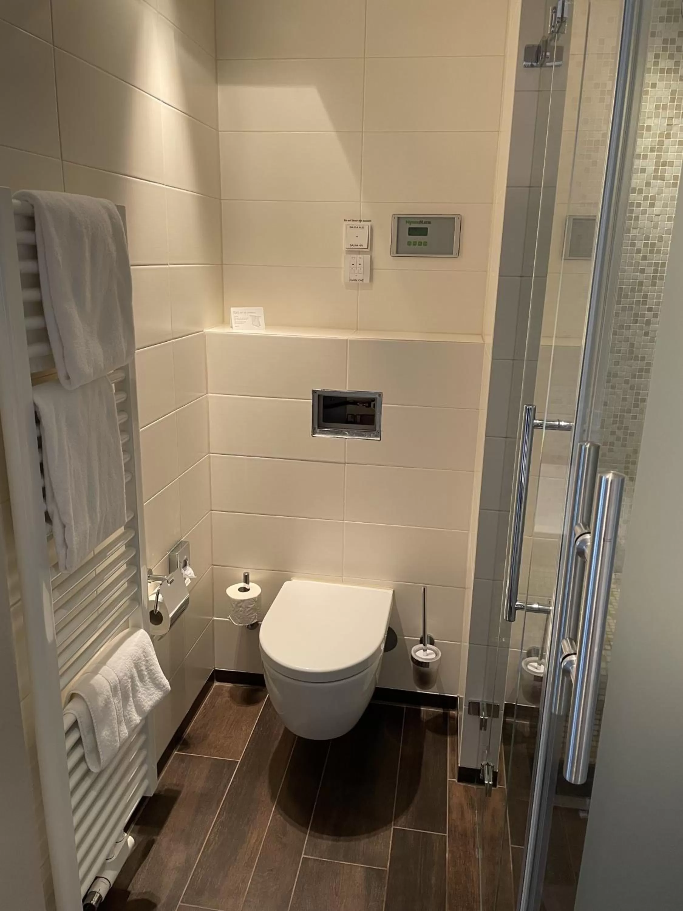 Toilet in Hotel Lindenhof