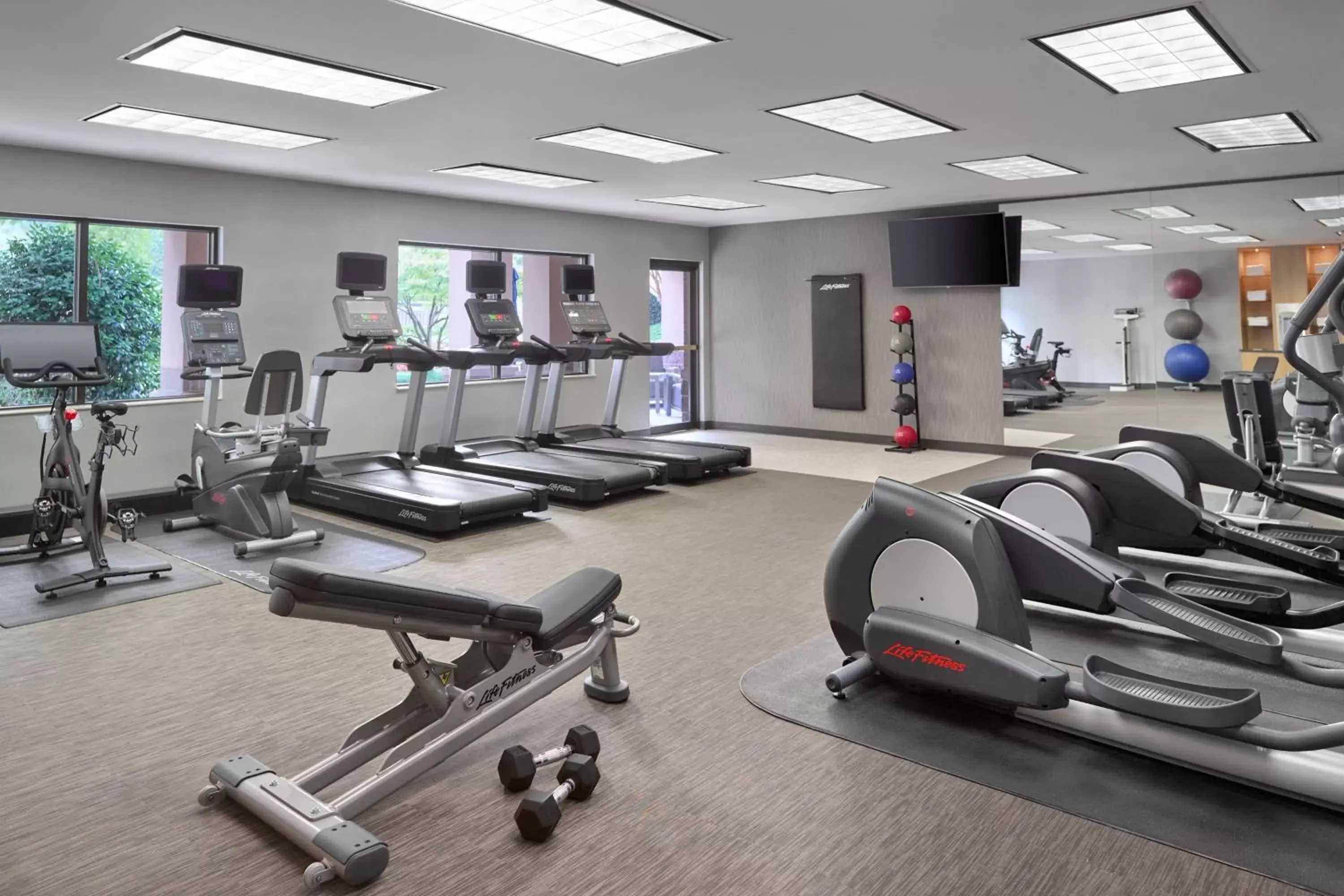 Fitness centre/facilities, Fitness Center/Facilities in Courtyard by Marriott Atlanta Alpharetta