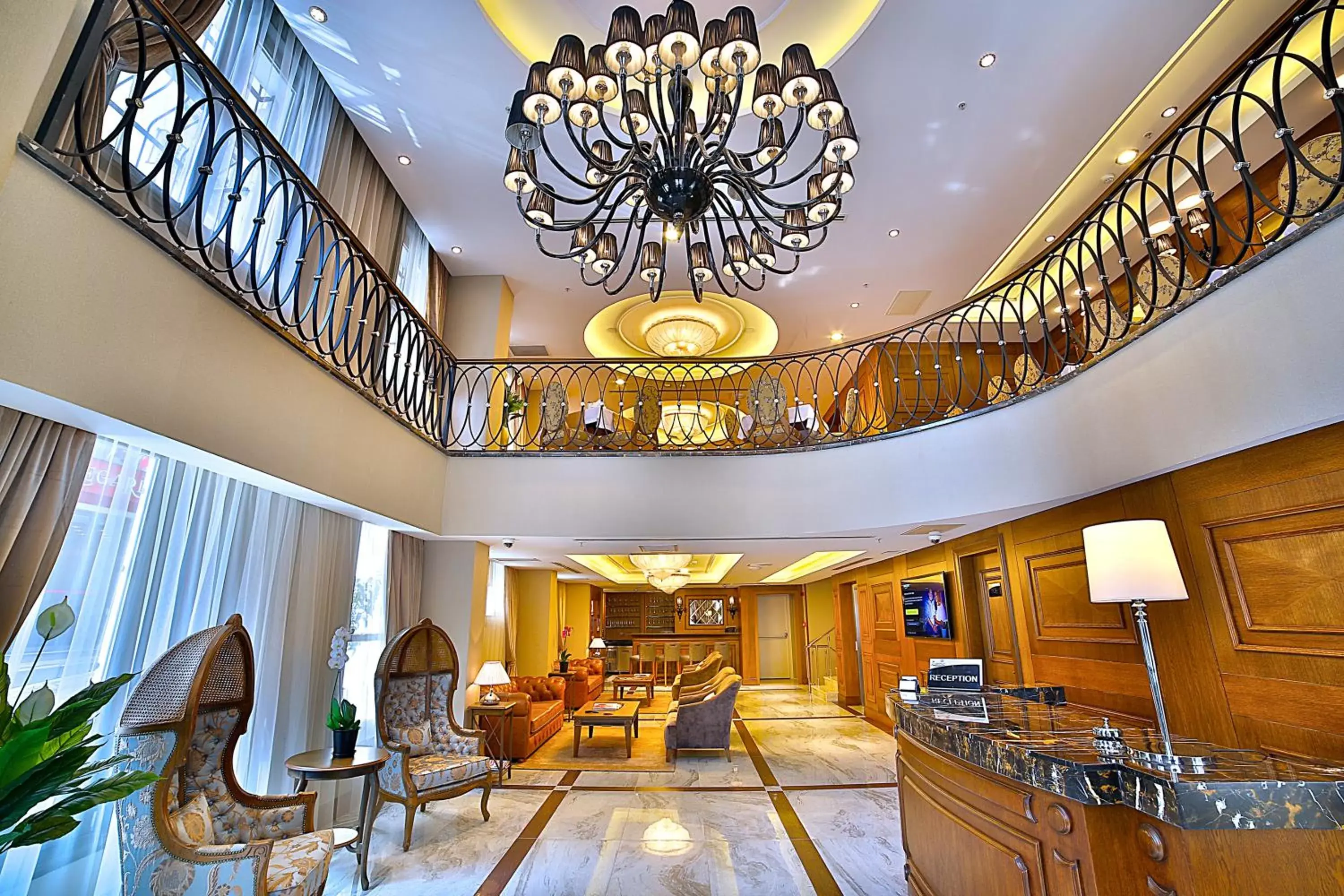 Floor plan in Adelmar Hotel Istanbul Sisli