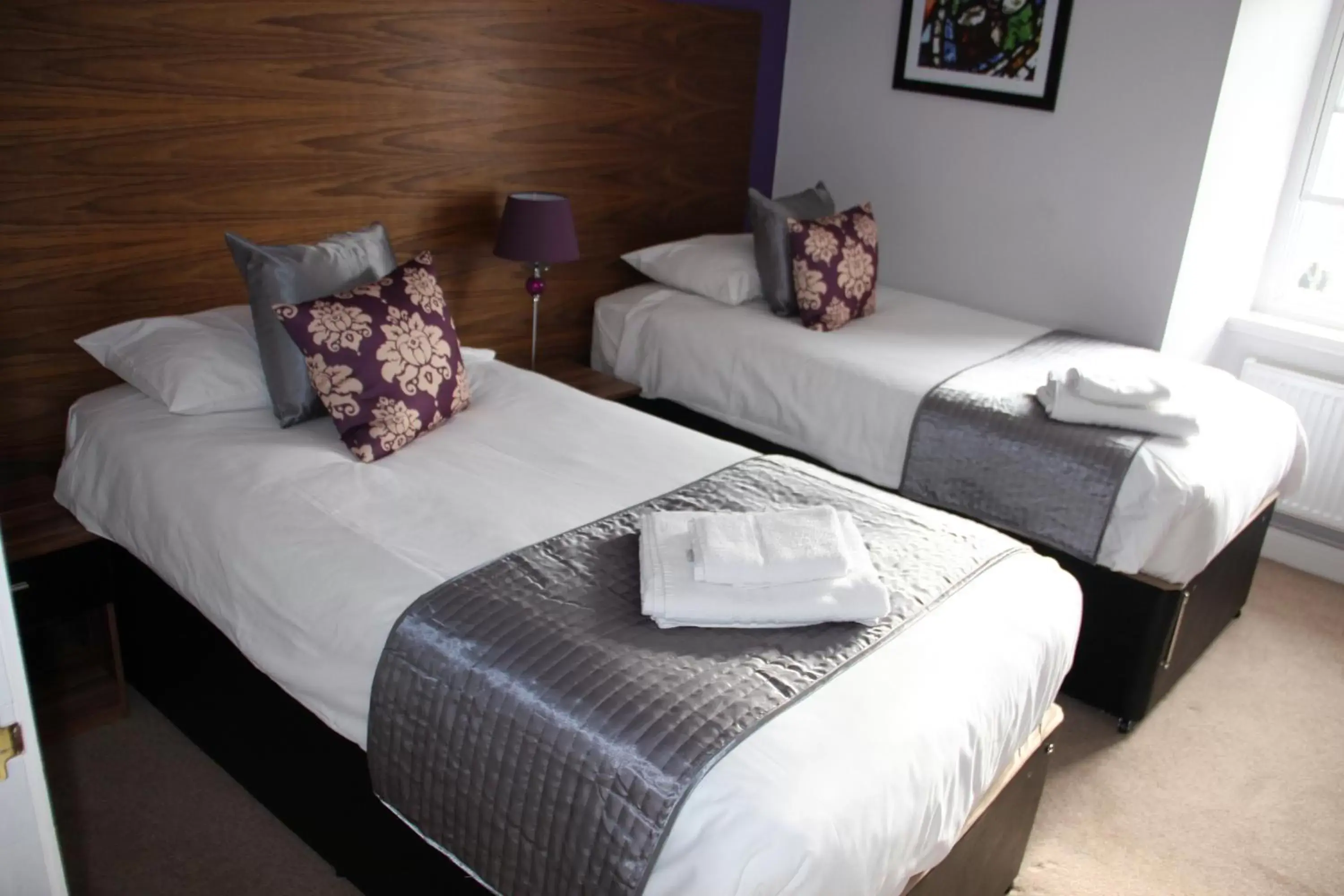 Bedroom, Bed in Canterbury Cathedral Lodge