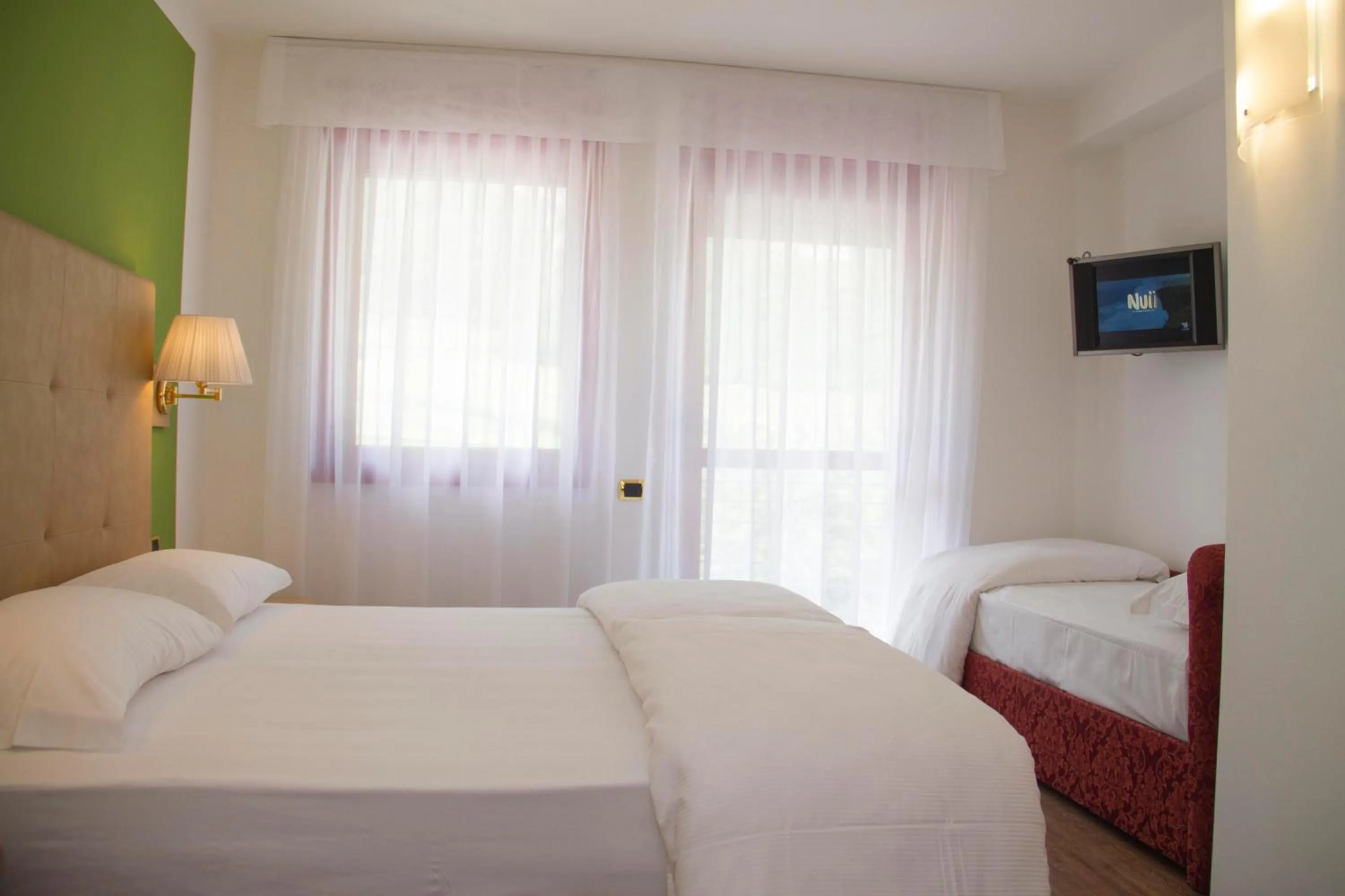 Bed in Hotel Sporting Trento