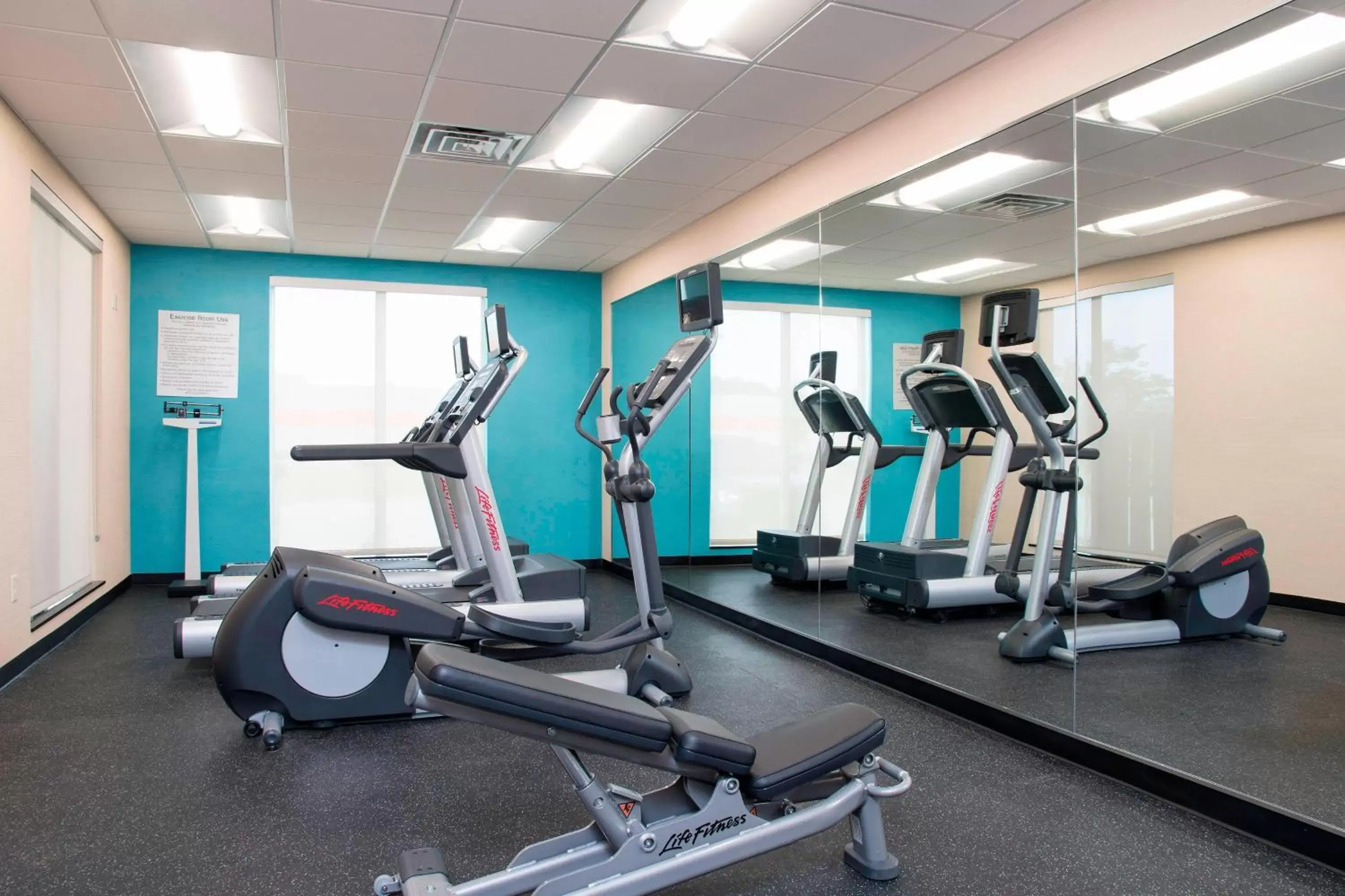 Fitness centre/facilities, Fitness Center/Facilities in Fairfield Inn & Suites by Marriott Jackson Clinton