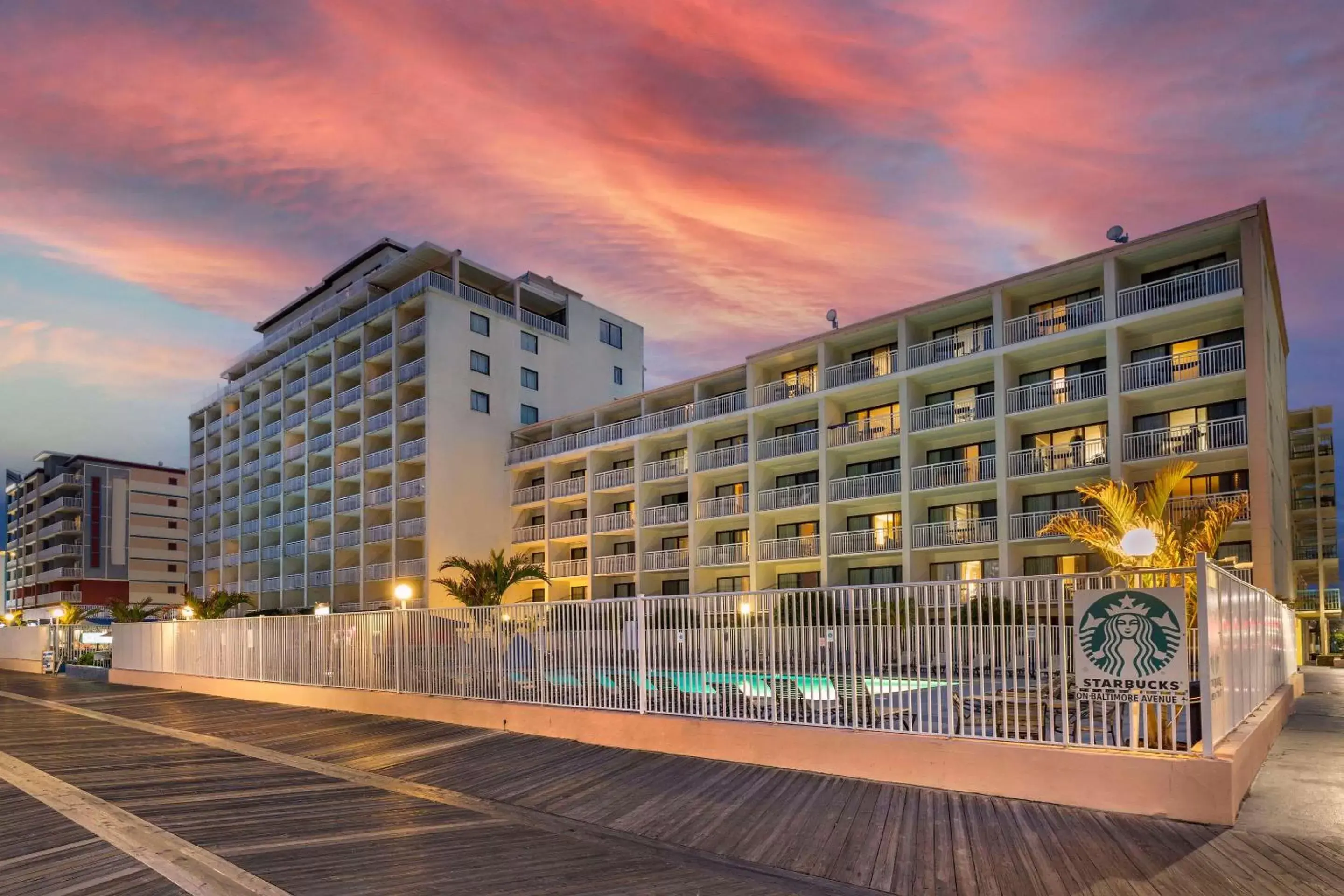 Property building in Quality Inn Boardwalk Property building in Quality Inn Boardwalk