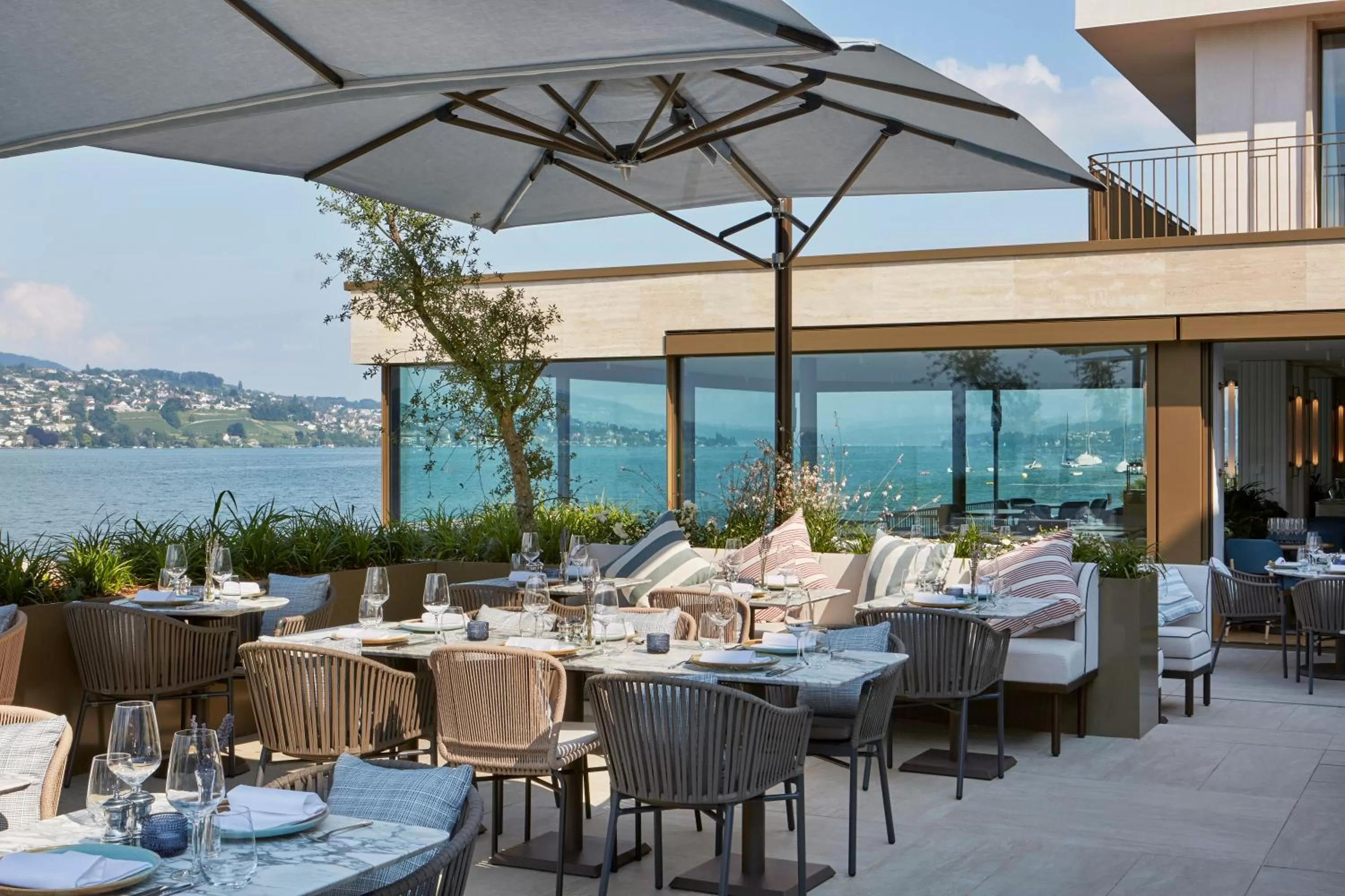 Patio in Alex Lake Zürich