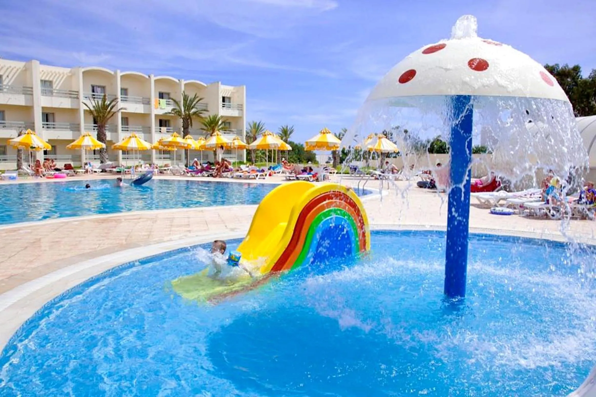 Aqua park in Dar Khayam