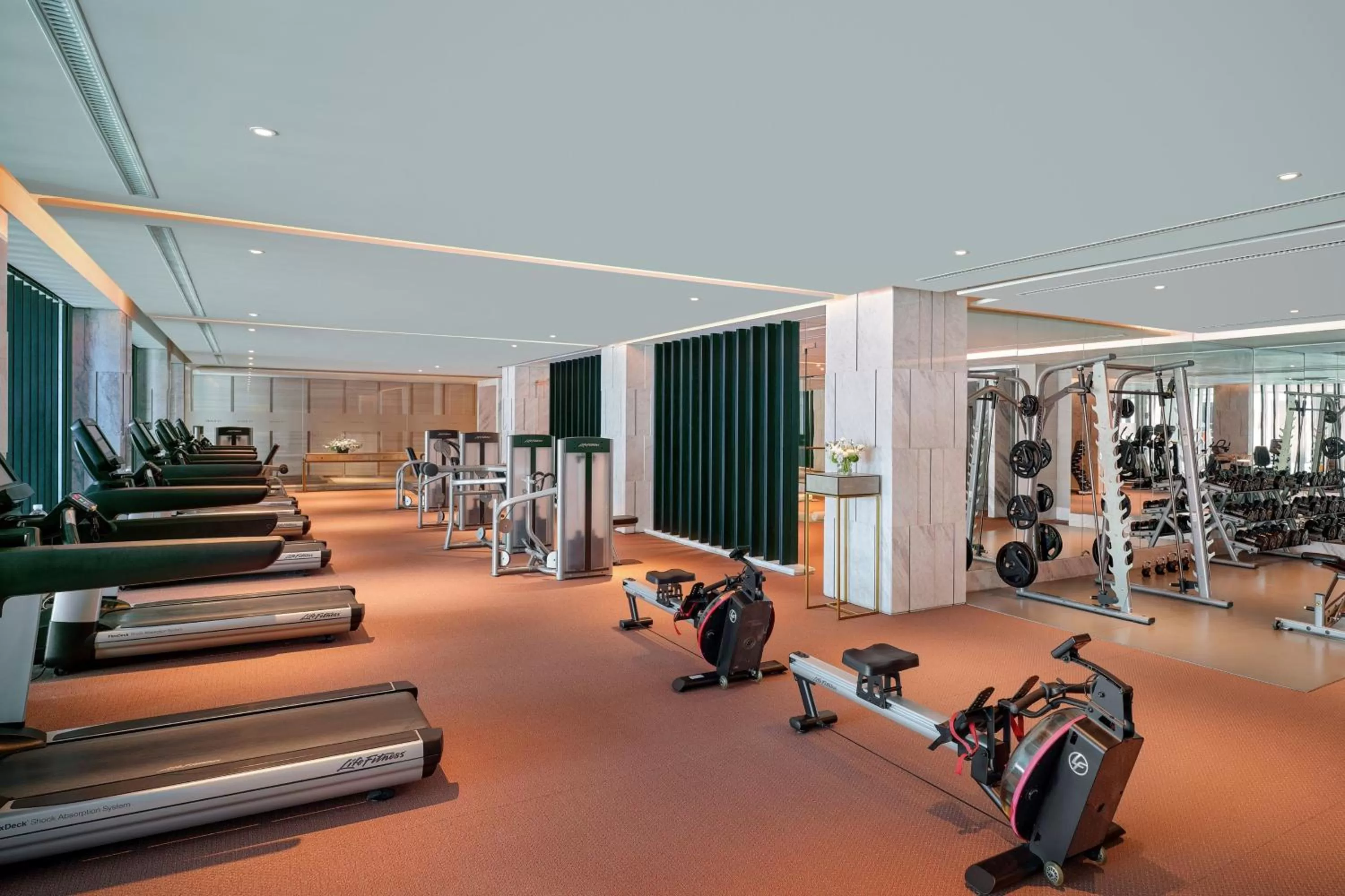 Fitness centre/facilities in The St Regis Shanghai Jingan - Where Downtown Luxury Meets Legendary Old Shanghai Jazz