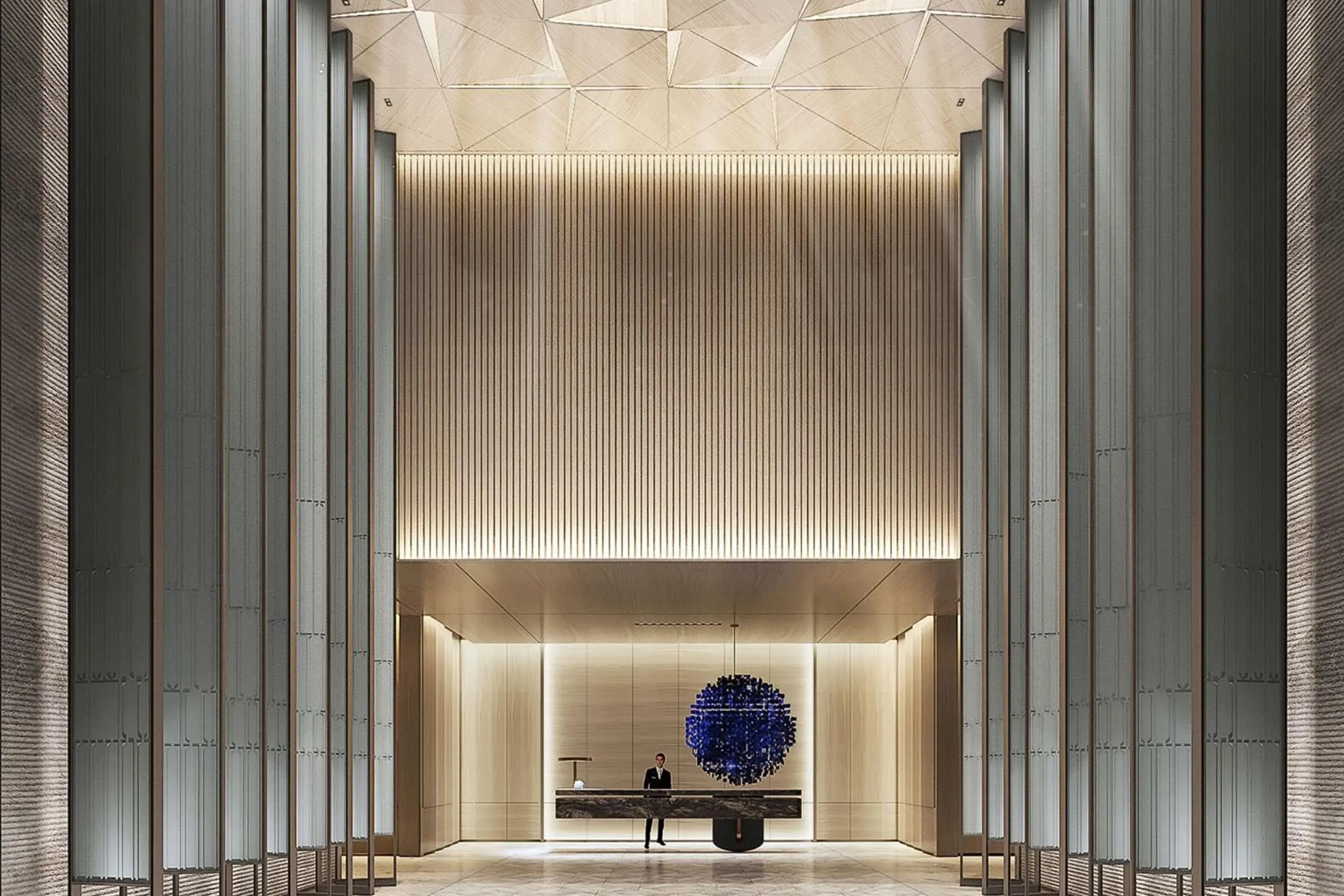 Lobby or reception in JW Marriott Hotel Changsha