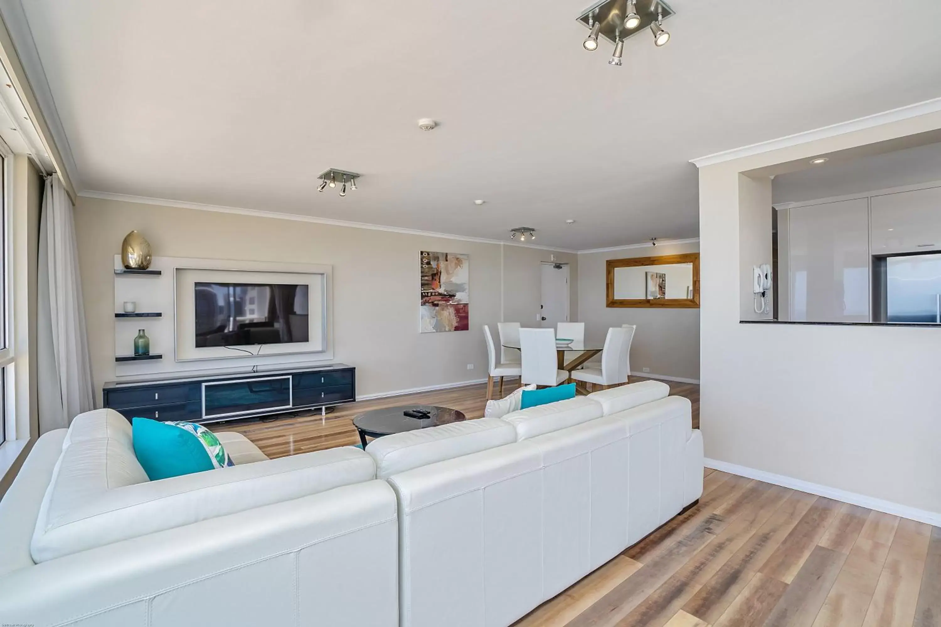 Living room in Dorchester On The Beach