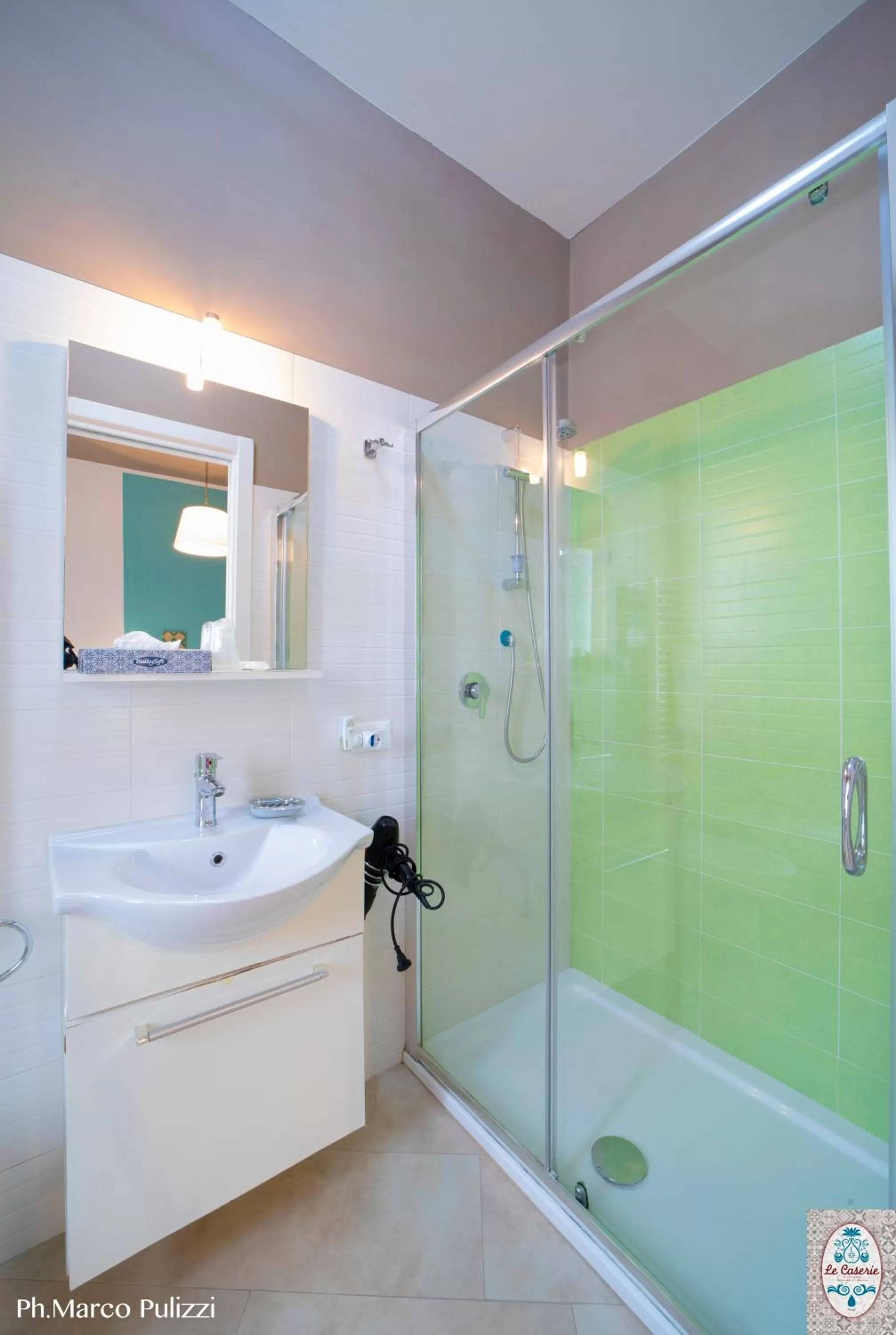 Shower in Le Caserie Locanda di Charme