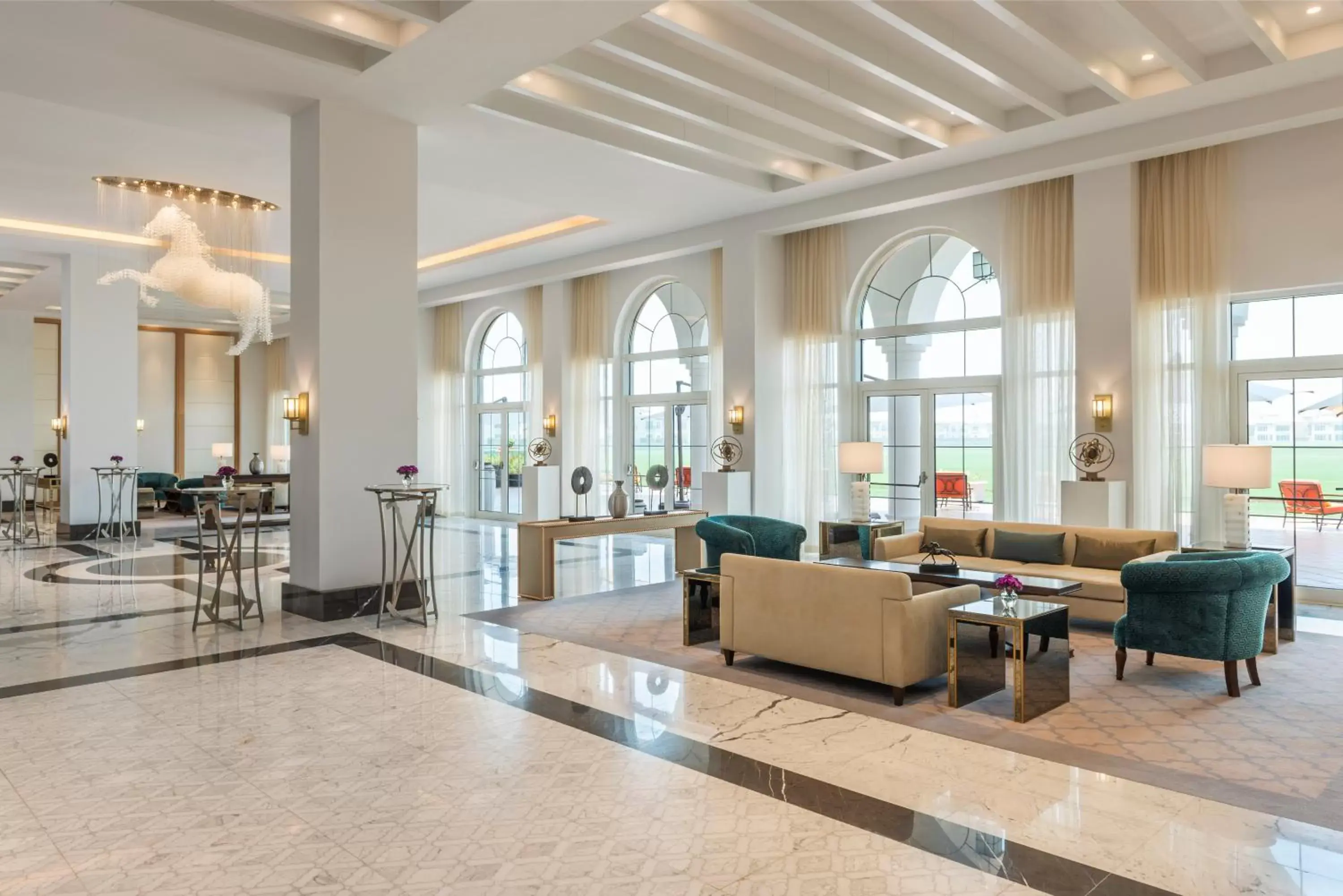 Lobby or reception in Al Habtoor Polo Resort