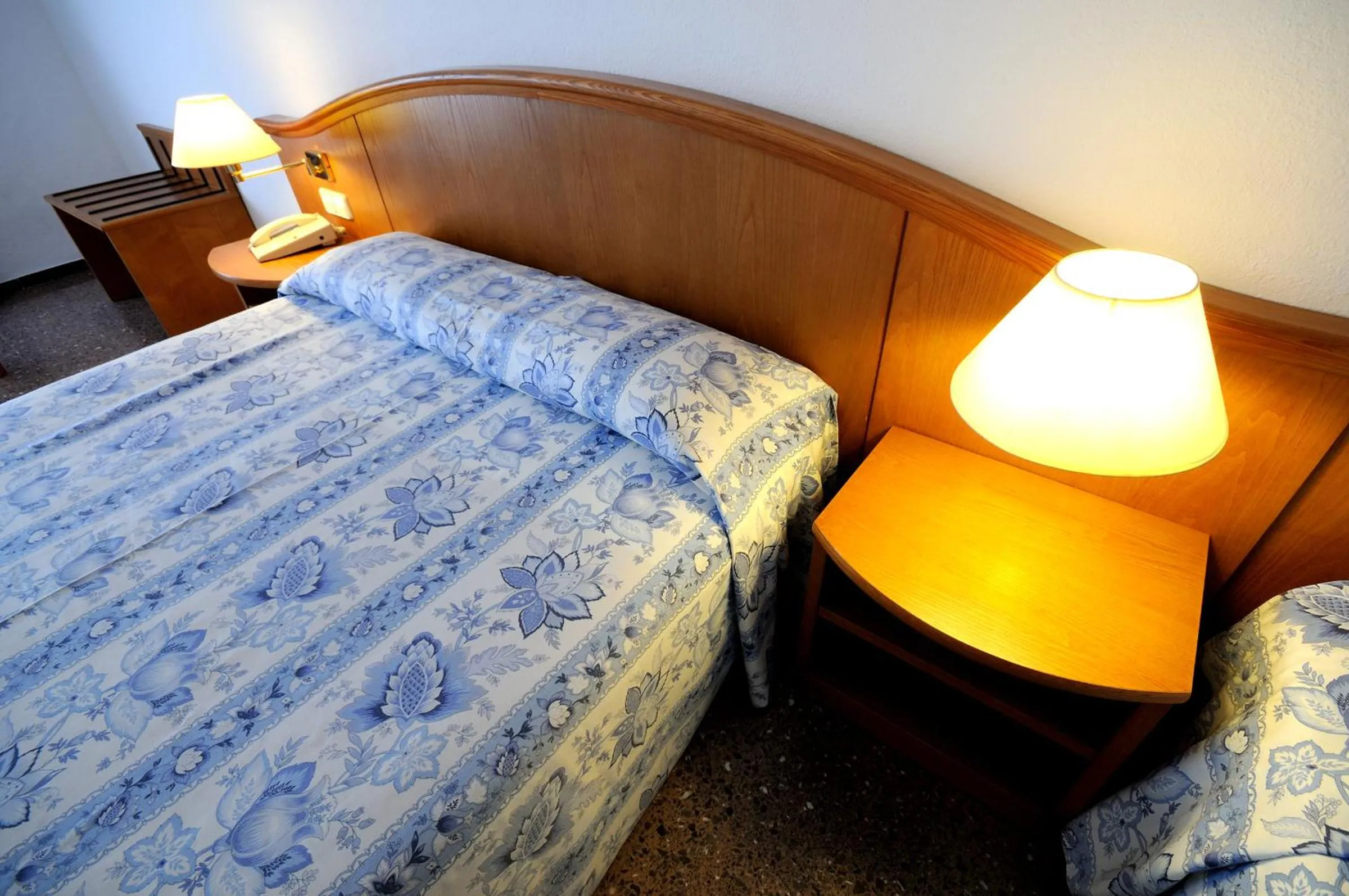 Bed in Hotel Ramblamar