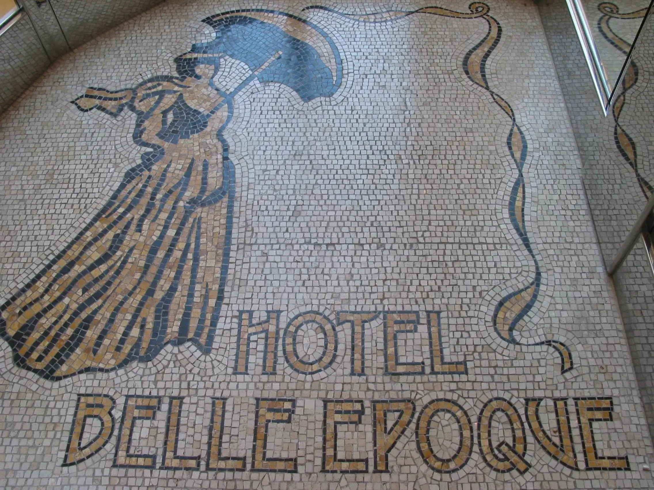 Decorative detail in Hotel Belle Epoque