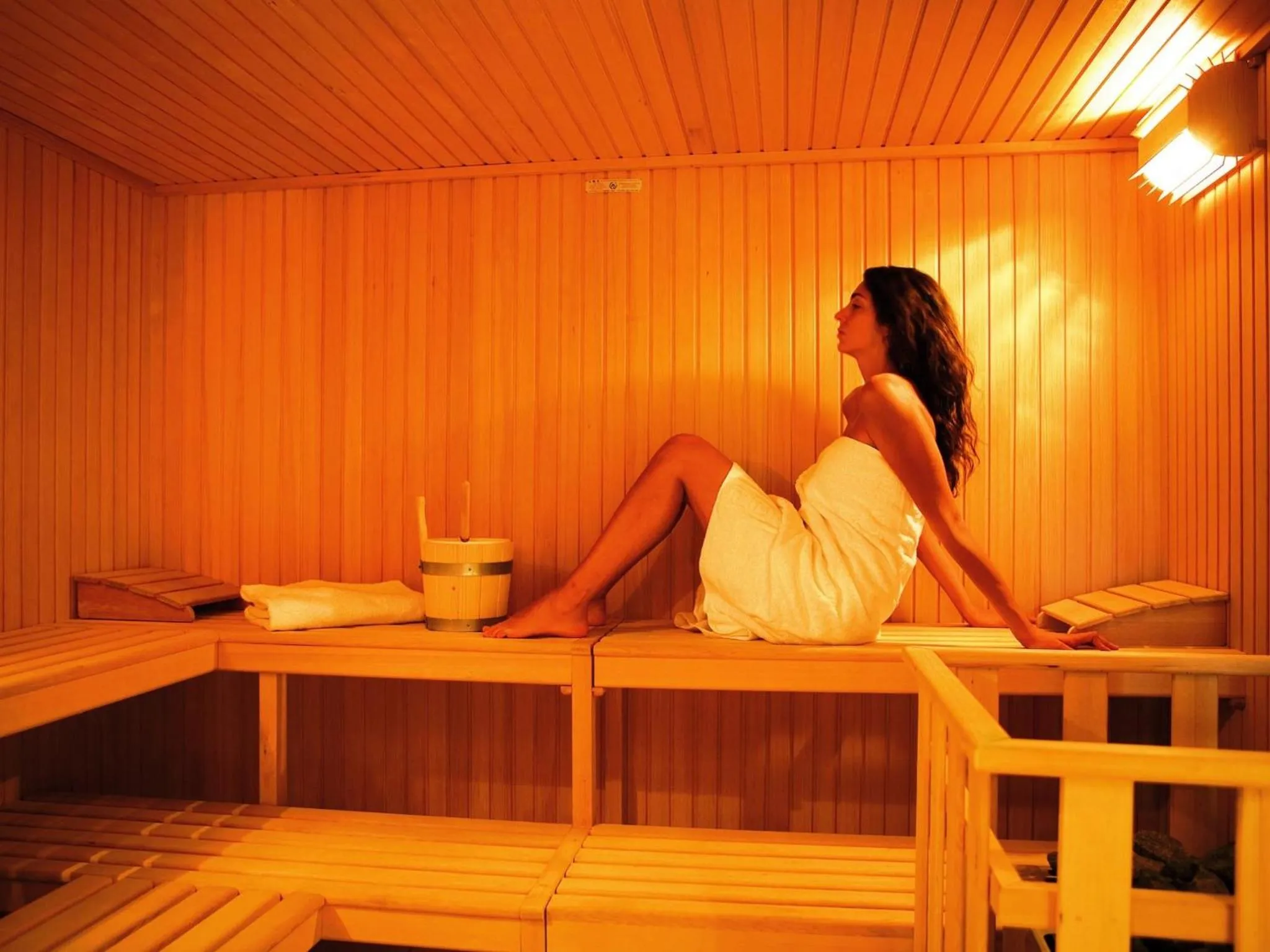 Sauna in Hotel Terme Park Imperial