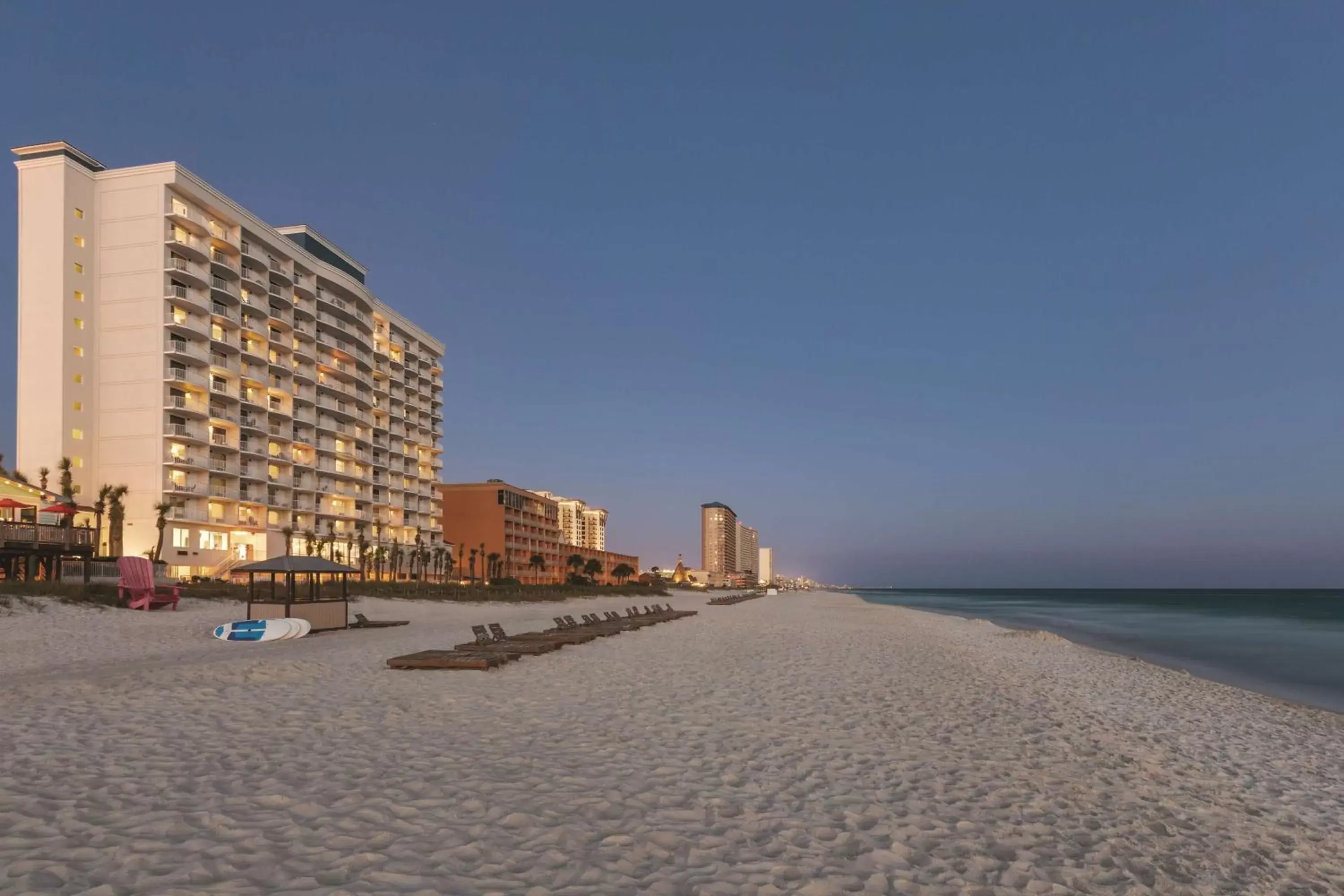 Property Building in Radisson Hotel Panama City Beach - Oceanfront