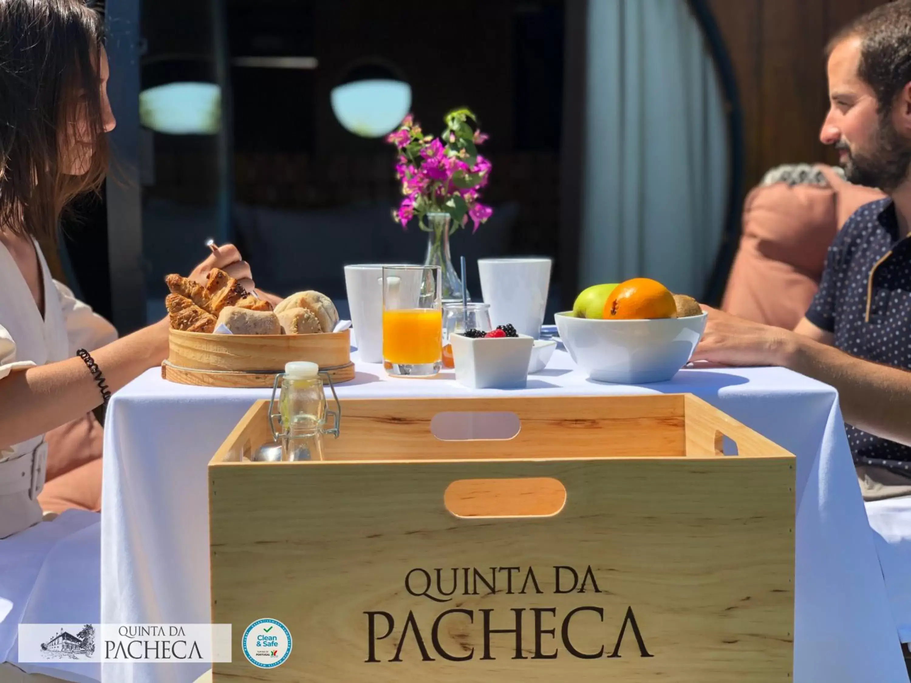 Continental breakfast in The Wine House Hotel - Quinta da Pacheca