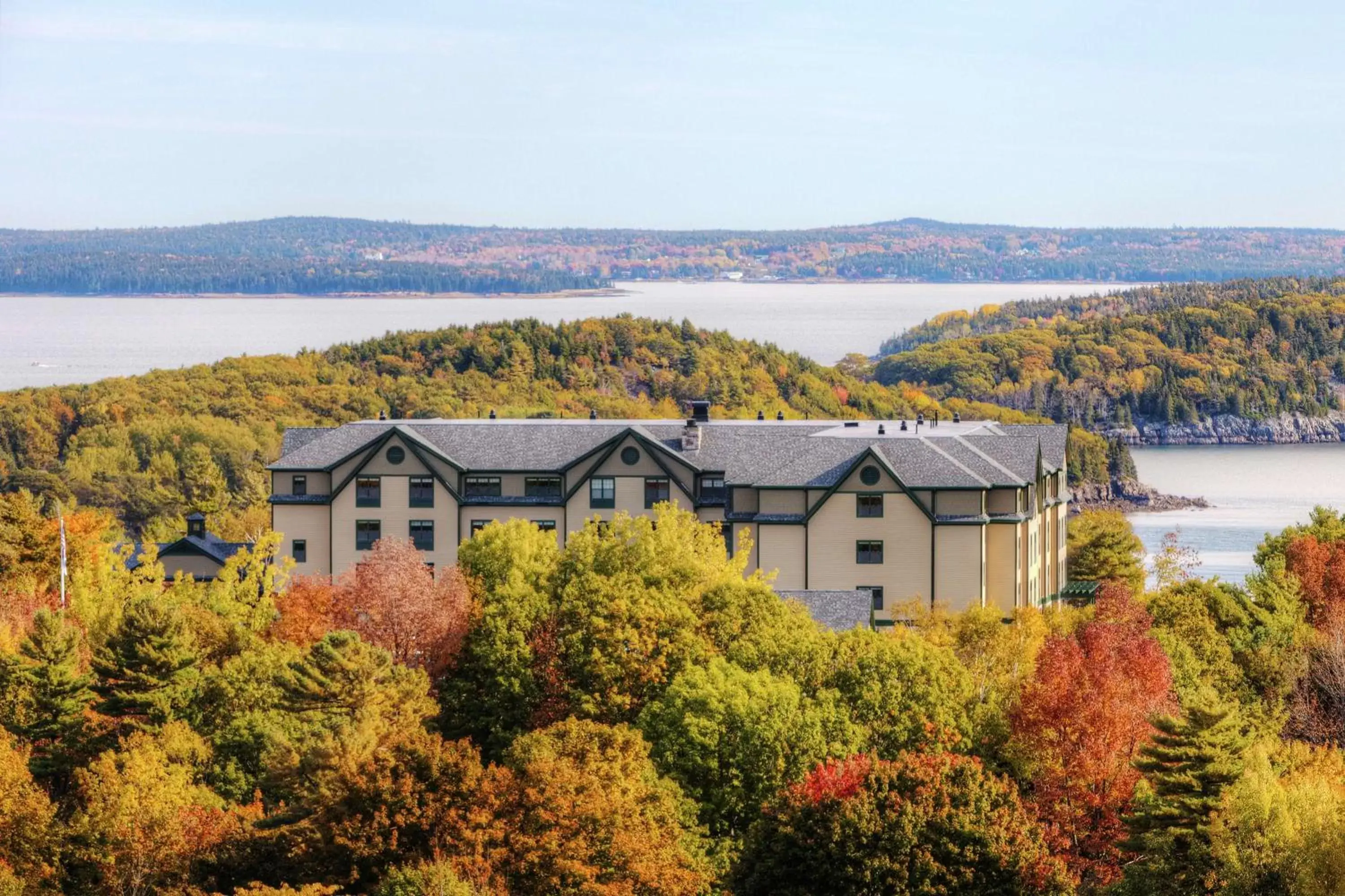 Property building in Hampton Inn By Hilton Bar Harbor