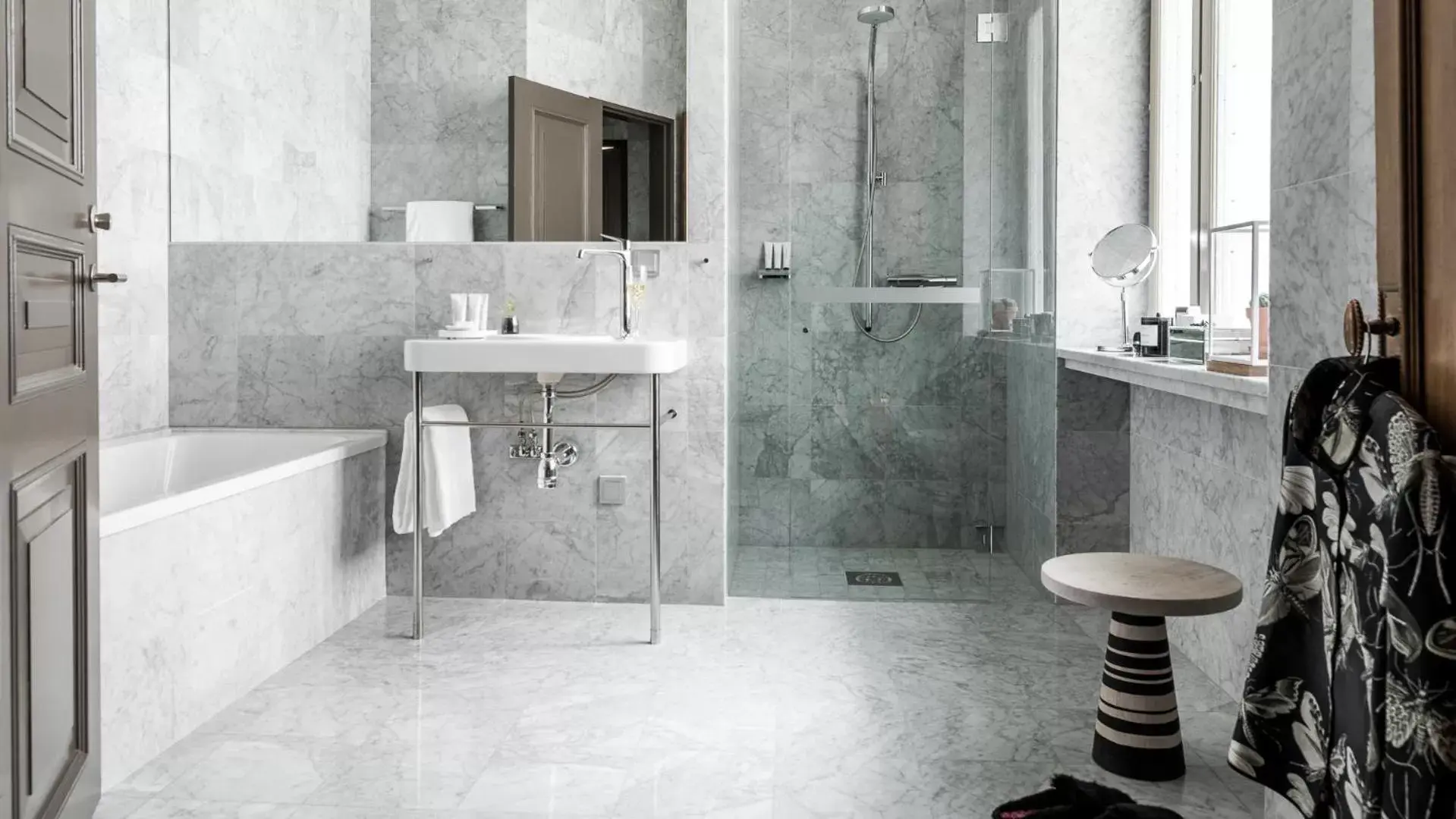 Bathroom in Nobis Hotel Stockholm, a Member of Design Hotels™
