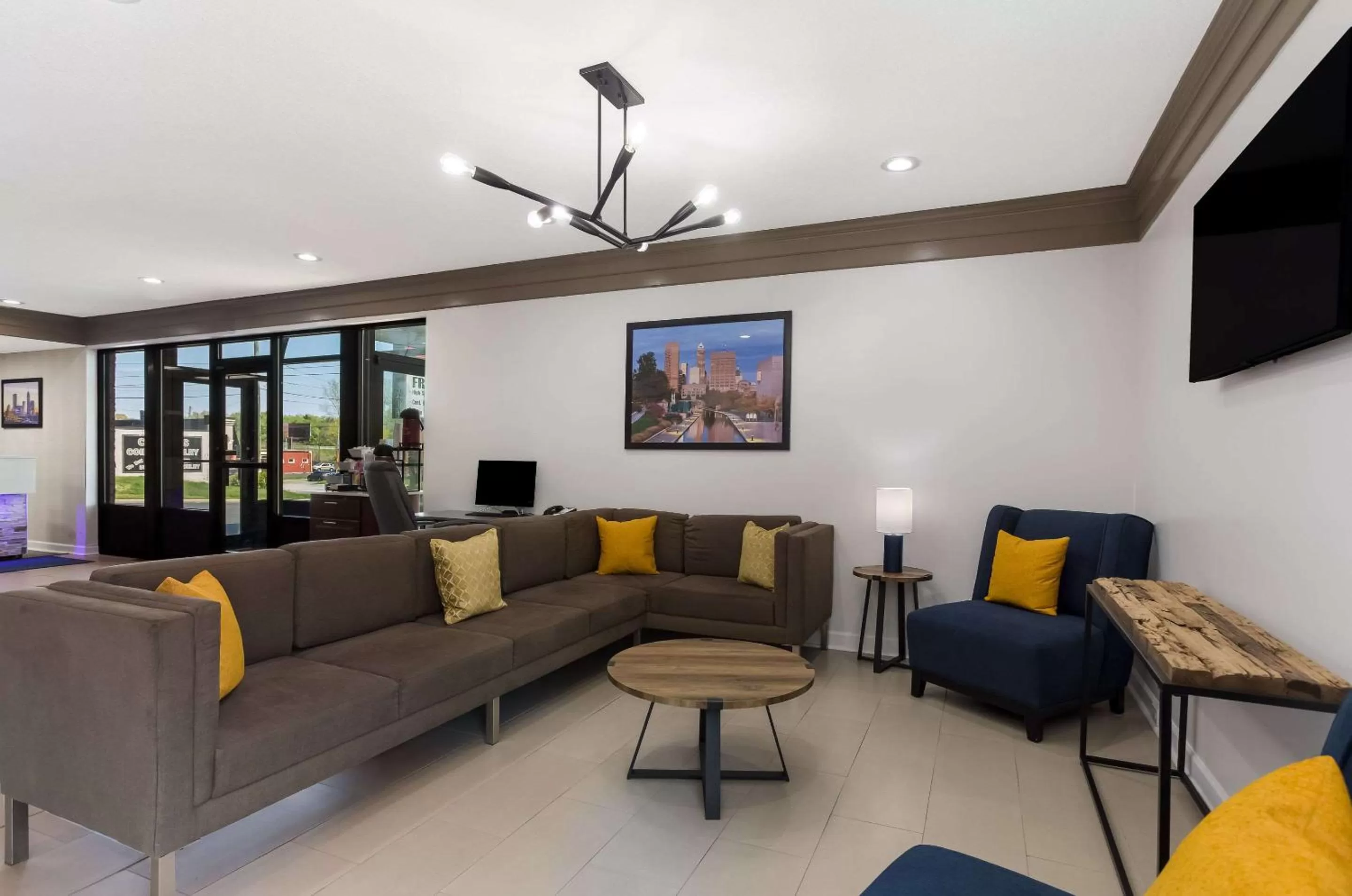 Lobby or reception in Quality Inn South Bend near Notre Dame