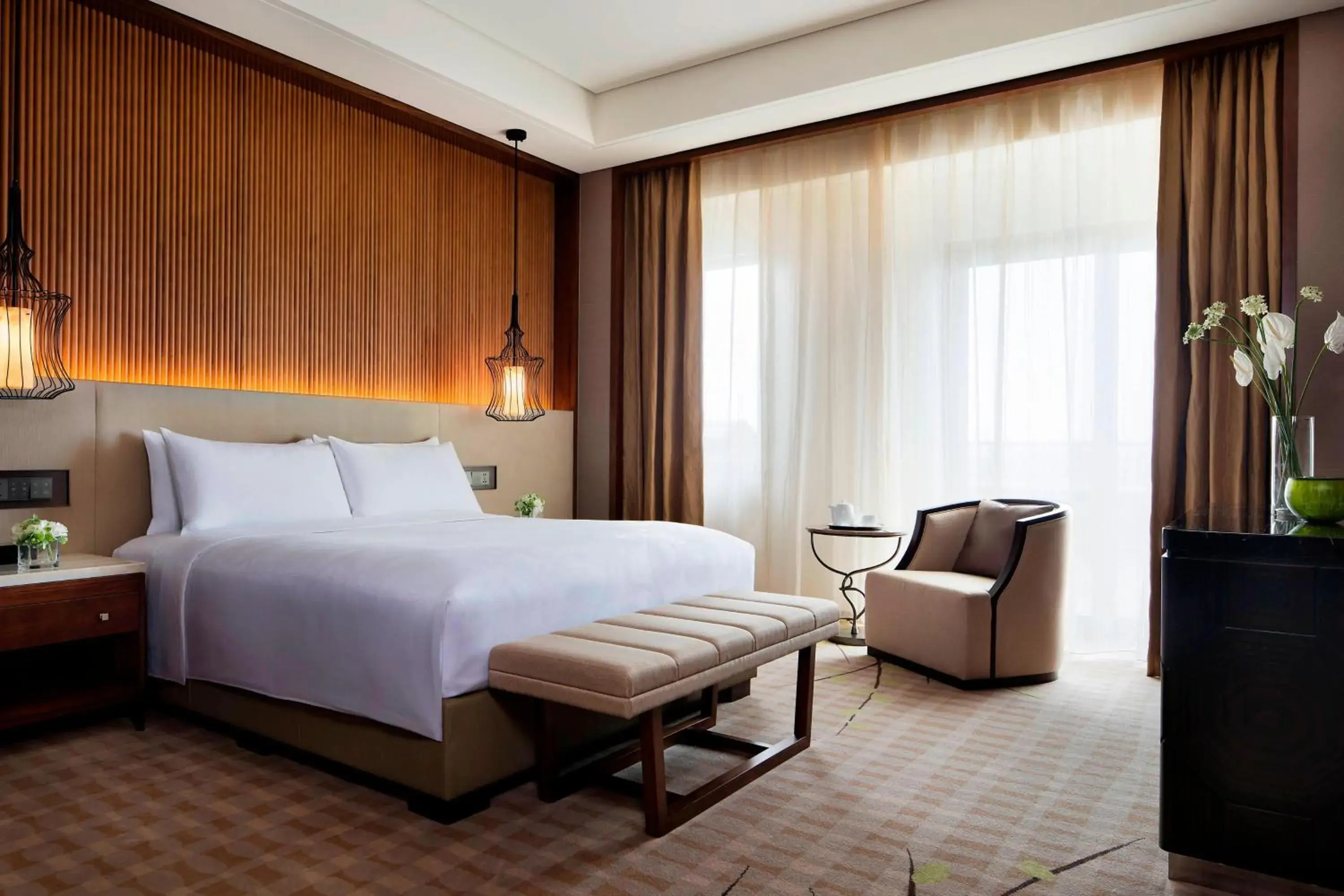 Bedroom, Bed in JW Marriott Hotel Zhejiang Anji