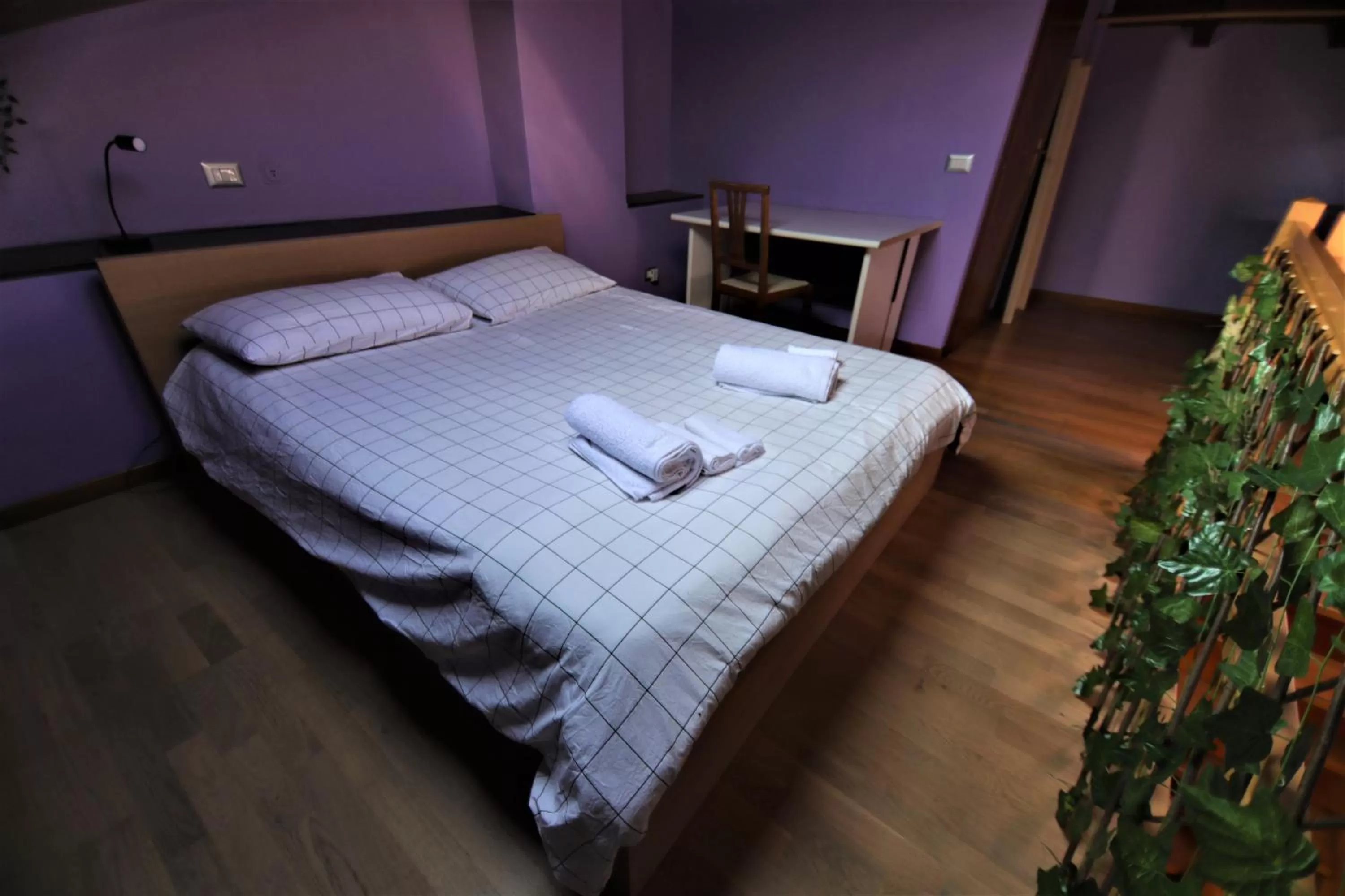 Bed in Morgan's oasis