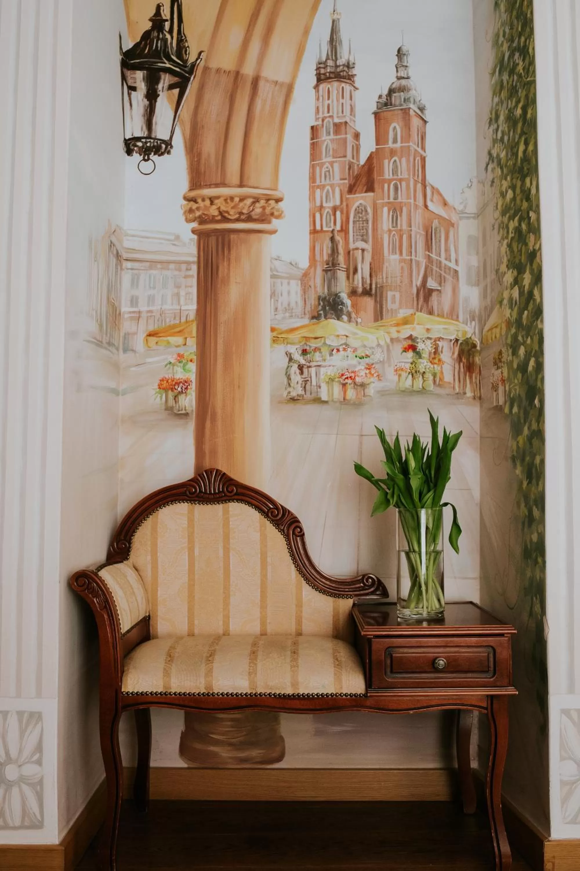 Seating area in Aparthotel Grodzka 21