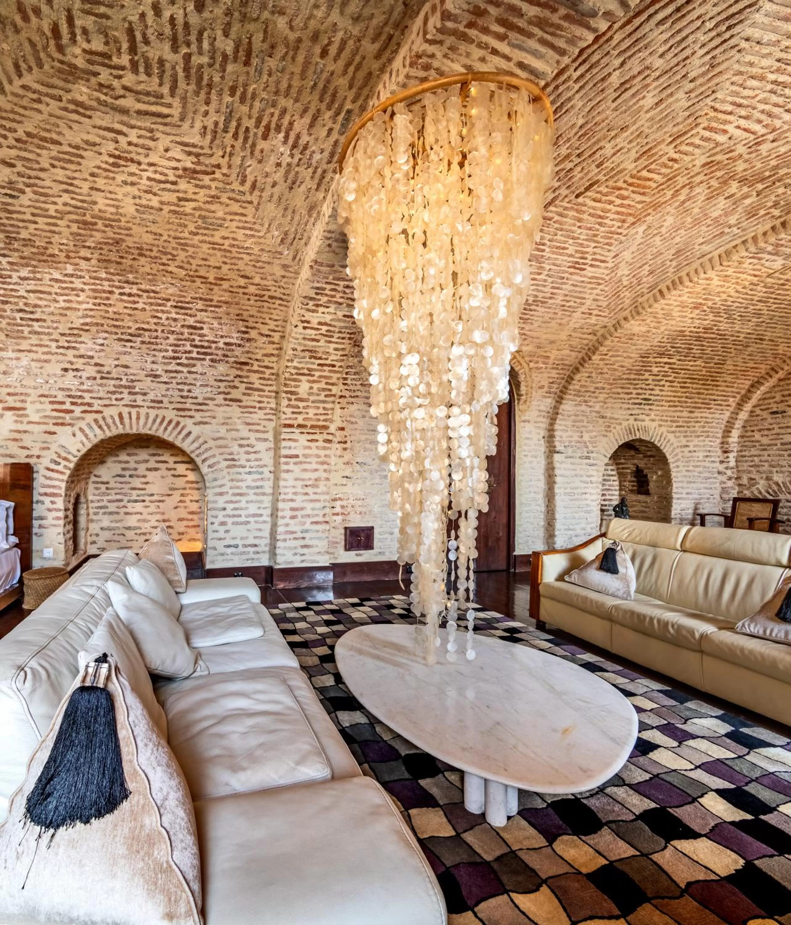 Seating area in Castle in Old Town