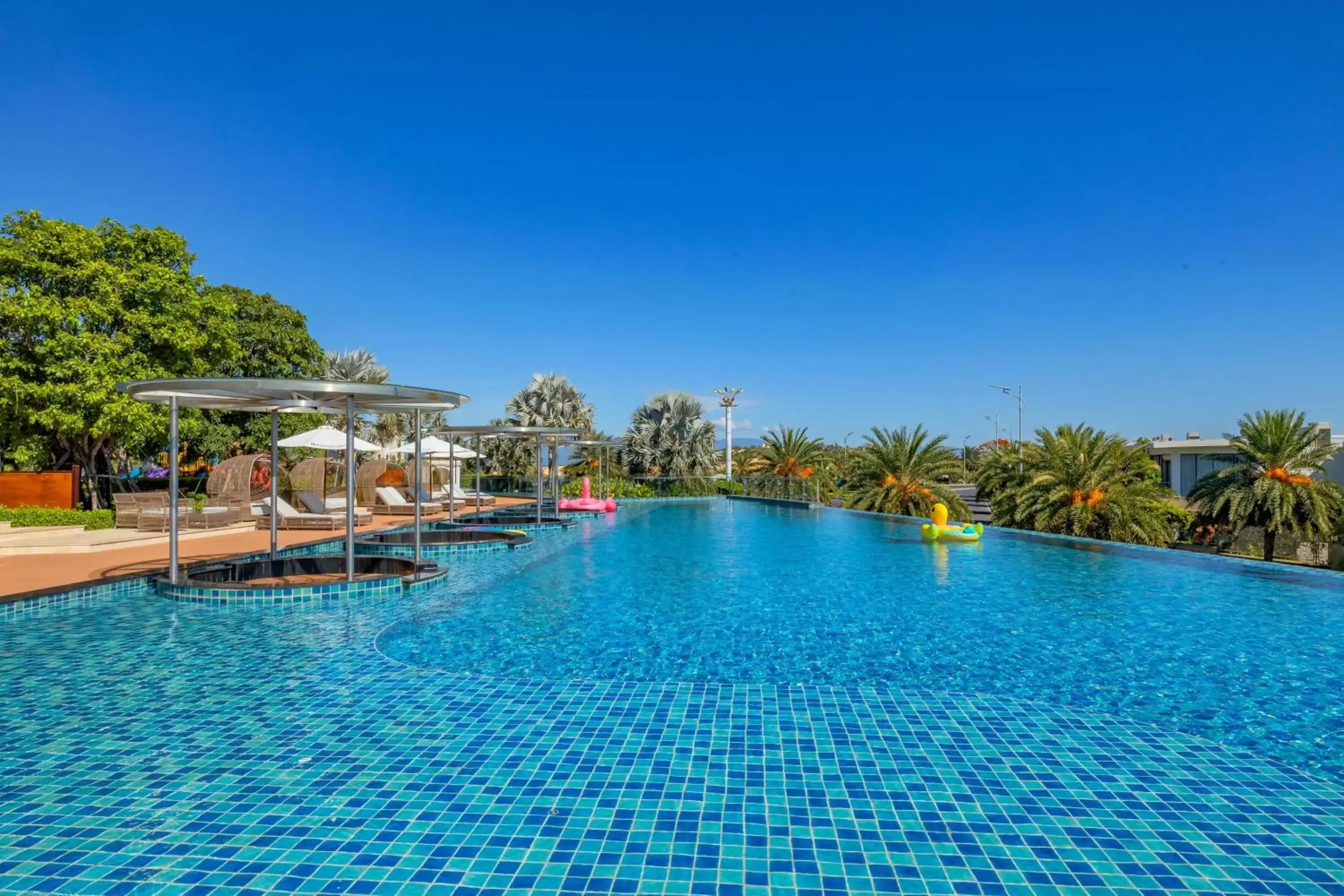 Swimming Pool in Wyndham Grand KN Paradise Cam Ranh