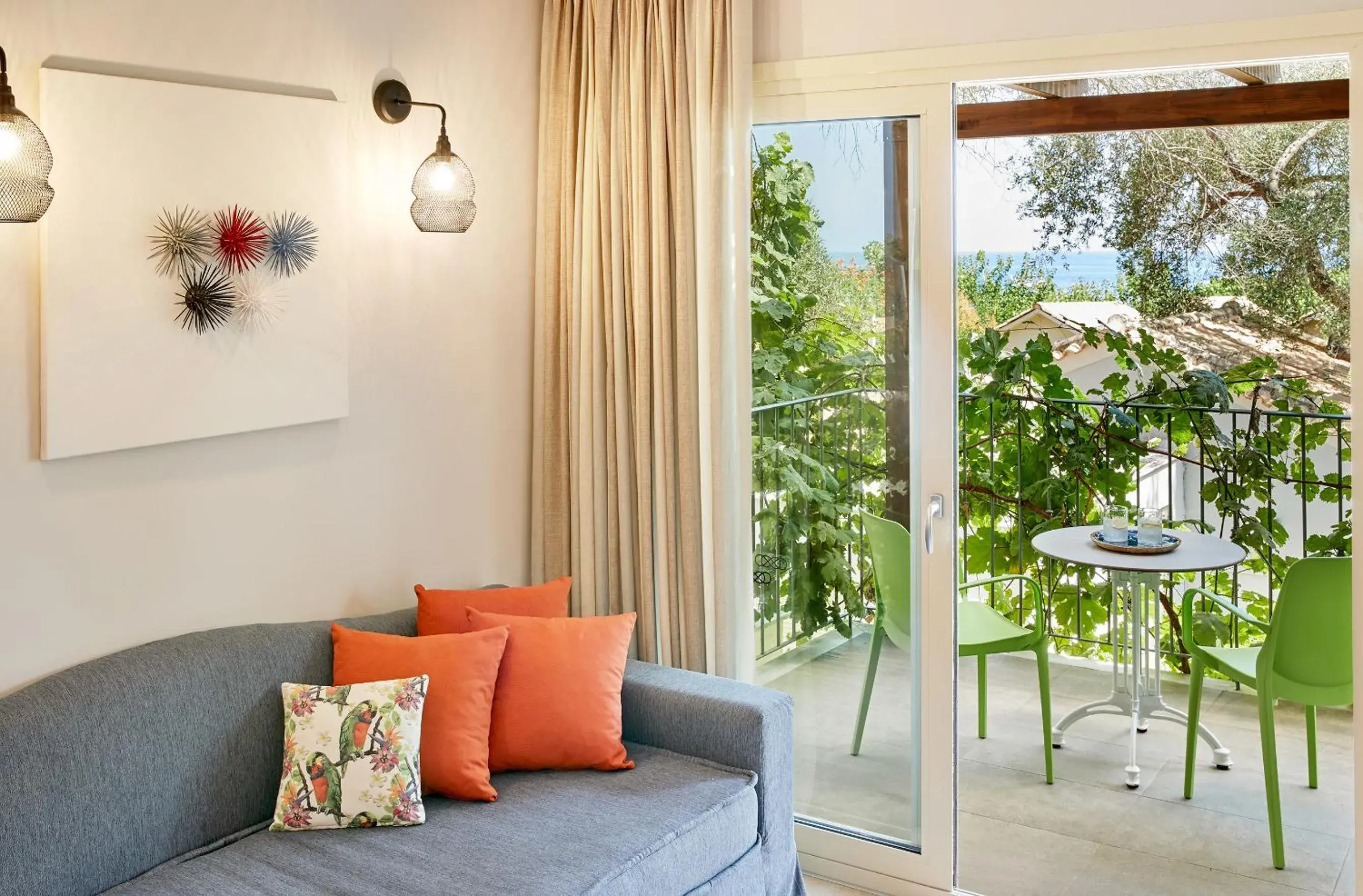 Living room, Seating Area in Parga Beach Resort