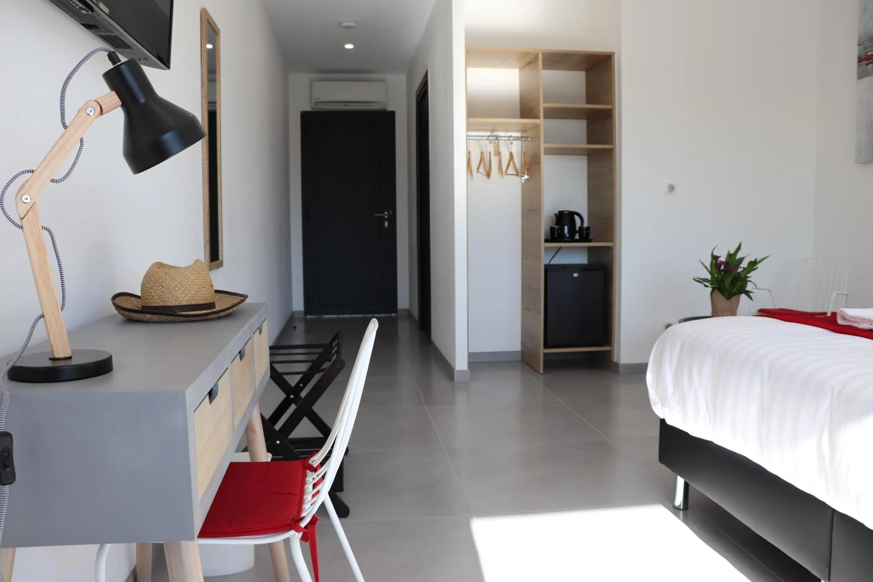 TV and multimedia, Bed in Hotel Fazio