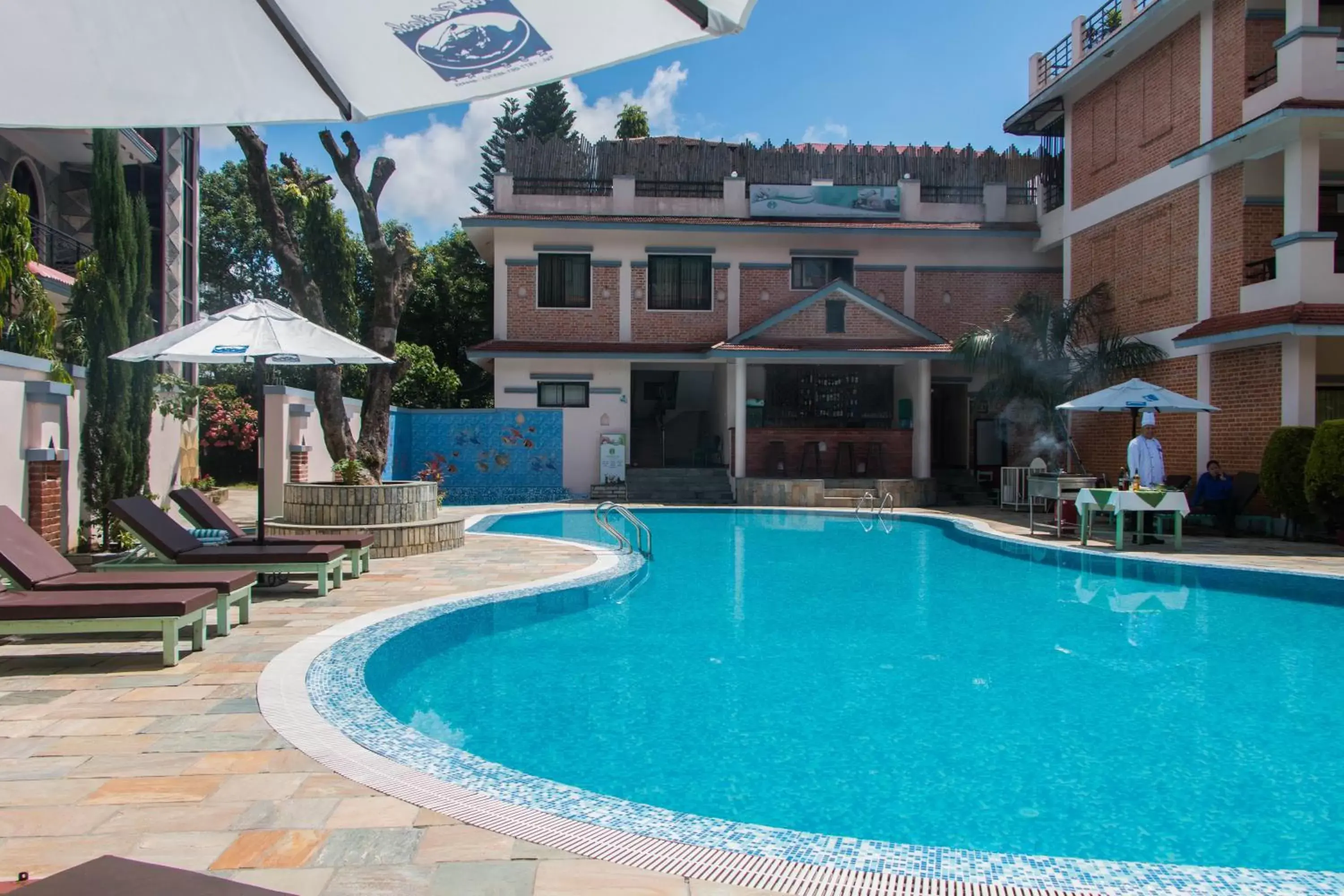 Facade/entrance, Swimming Pool in Mount Kailash Resort Facade/entrance, Swimming Pool in Mount Kailash Resort
