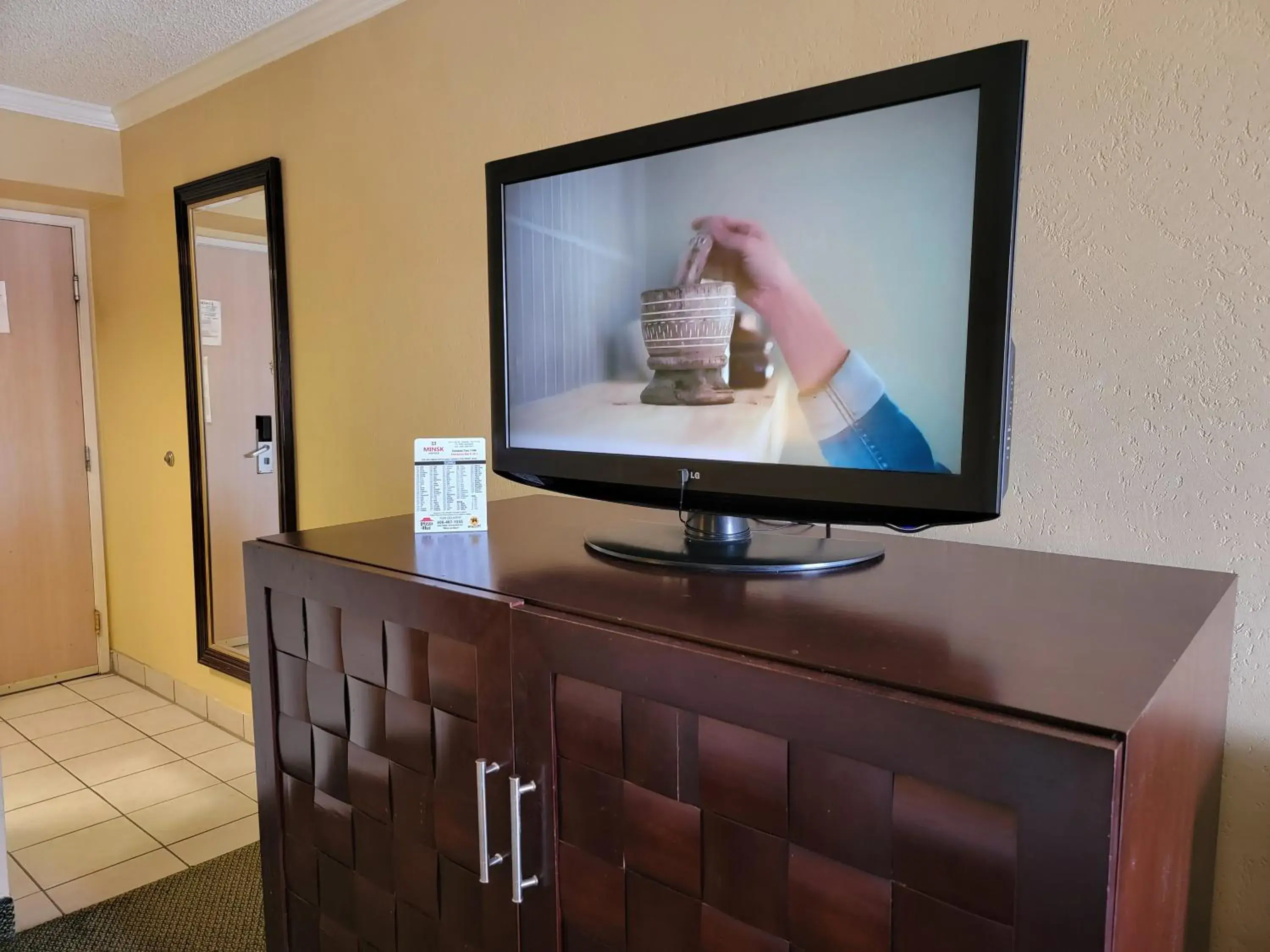 TV and multimedia, TV/Entertainment Center in Extend-A-Suites - Amarillo West