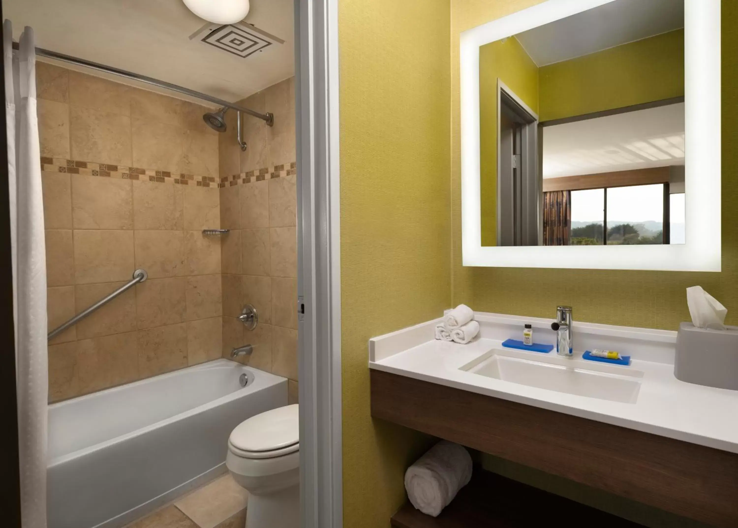 Bathroom in Holiday Inn Express at Monterey Bay, an IHG Hotel