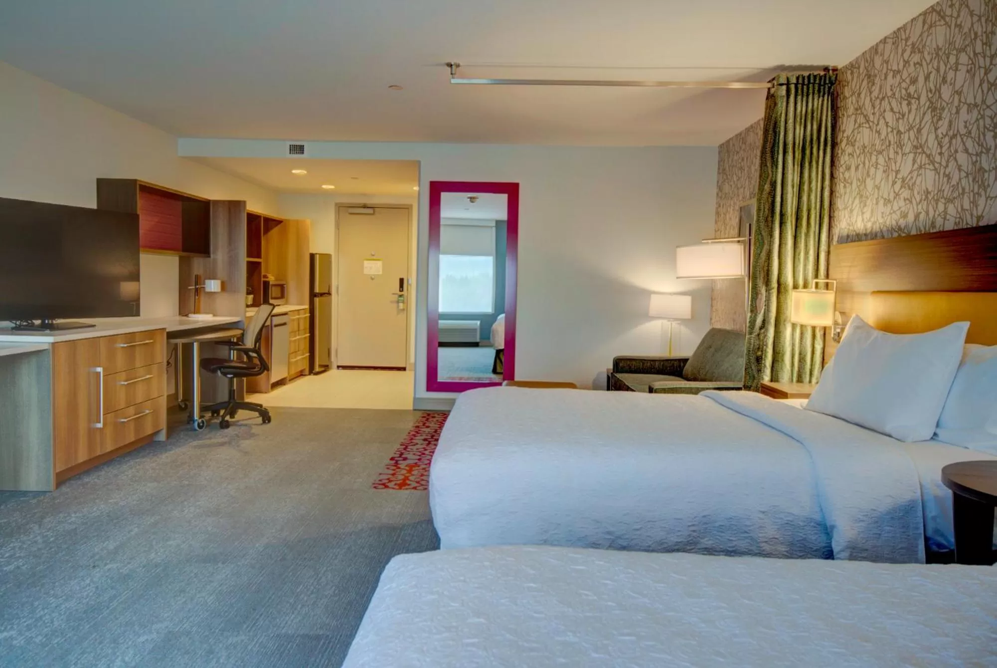 Bed in Home2 Suites By Hilton Shepherdsville Louisville South