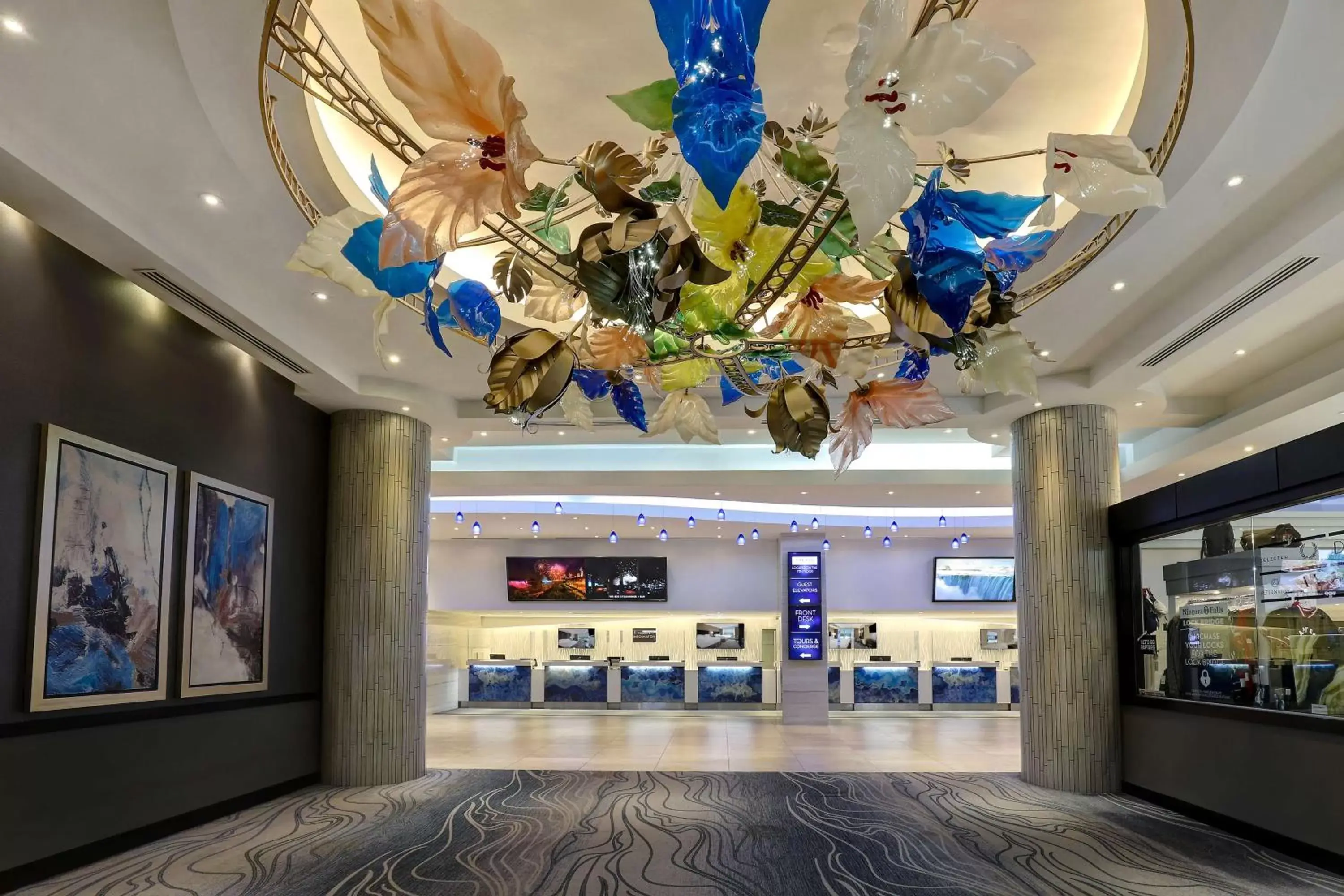 Lobby or reception, Lobby/Reception in Embassy Suites by Hilton Niagara Falls/ Fallsview