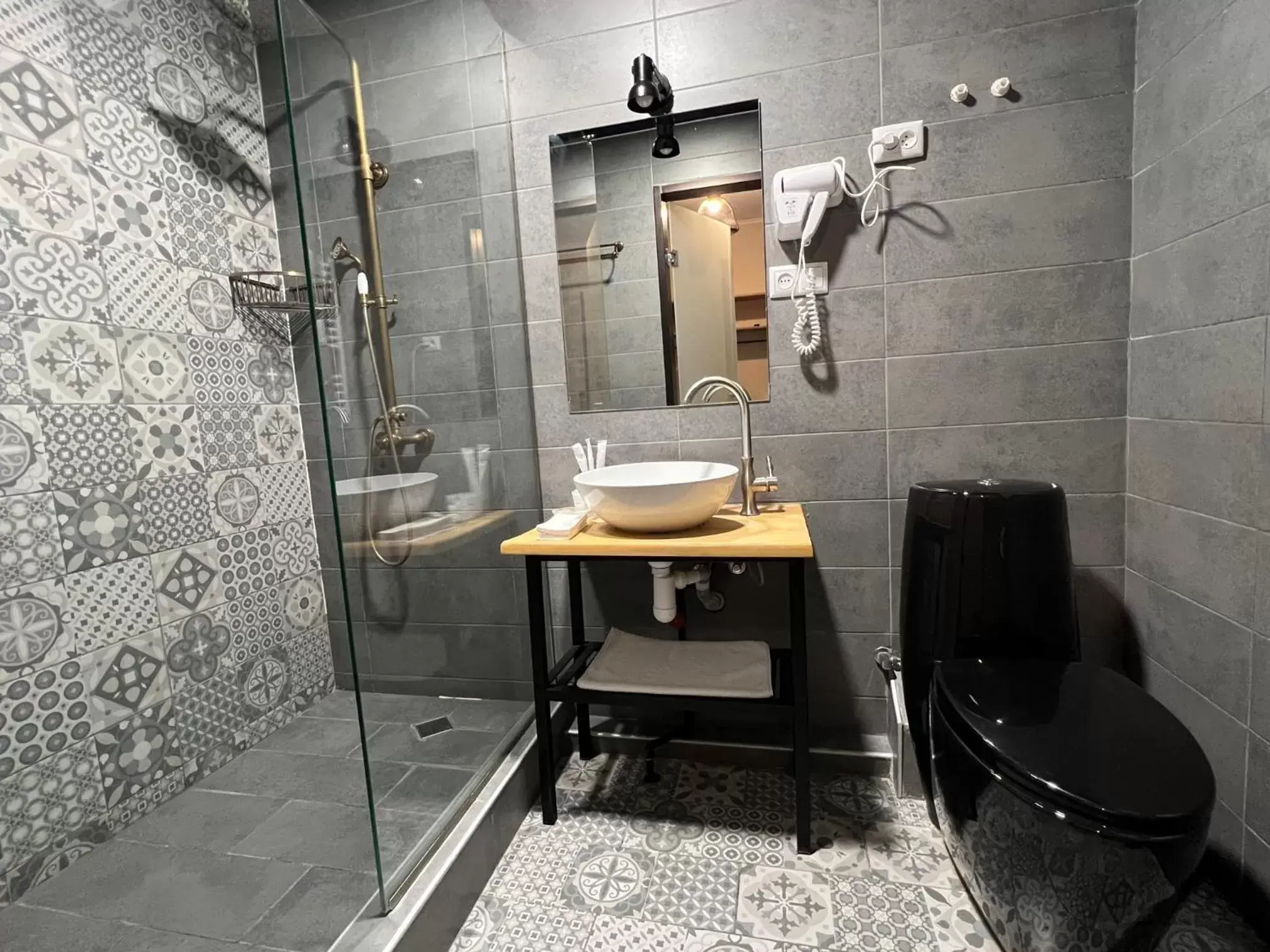 Shower, Bathroom in Gudauri Loft Hotel