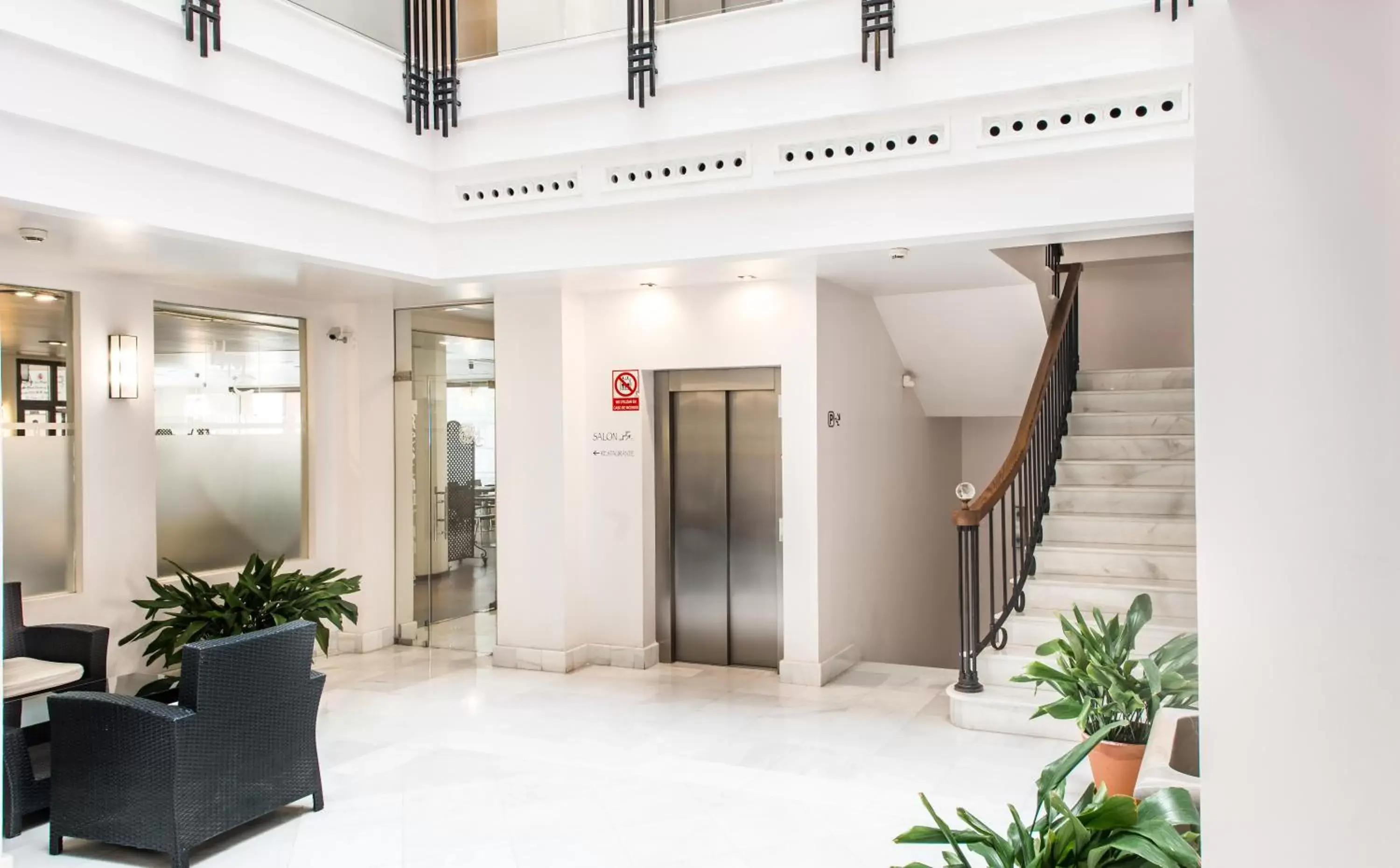 Lobby or reception, Lobby/Reception in Monjas del Carmen Hotel