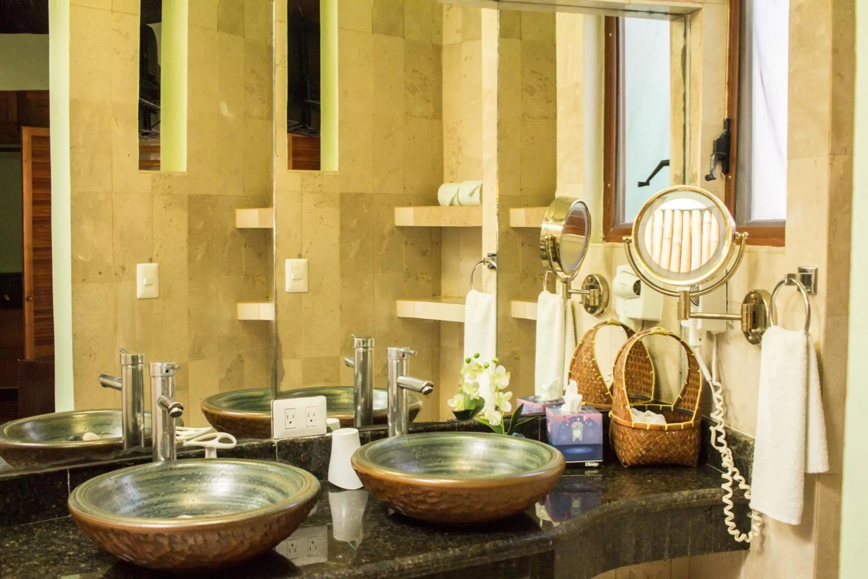 Bathroom in Cocos Cabañas Playa del Carmen Adults Only