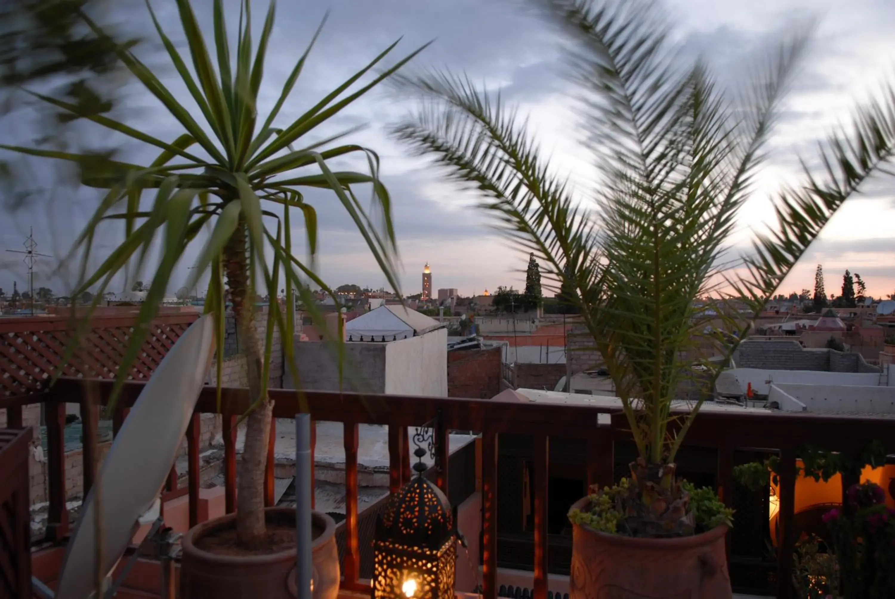 Balcony/Terrace in Riad Aubrac