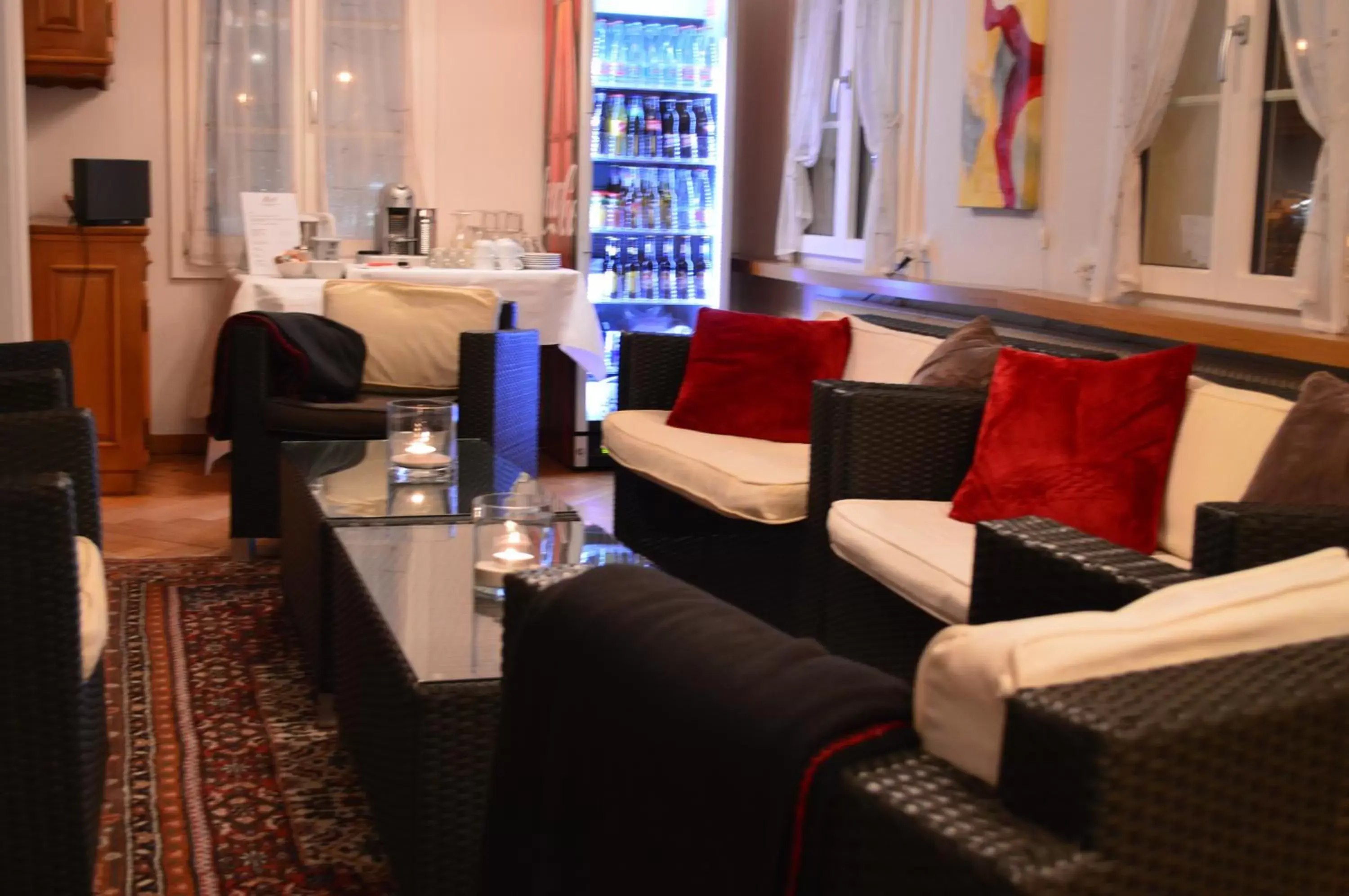 Lounge or bar, Seating Area in Hotel Garni Rösslipost