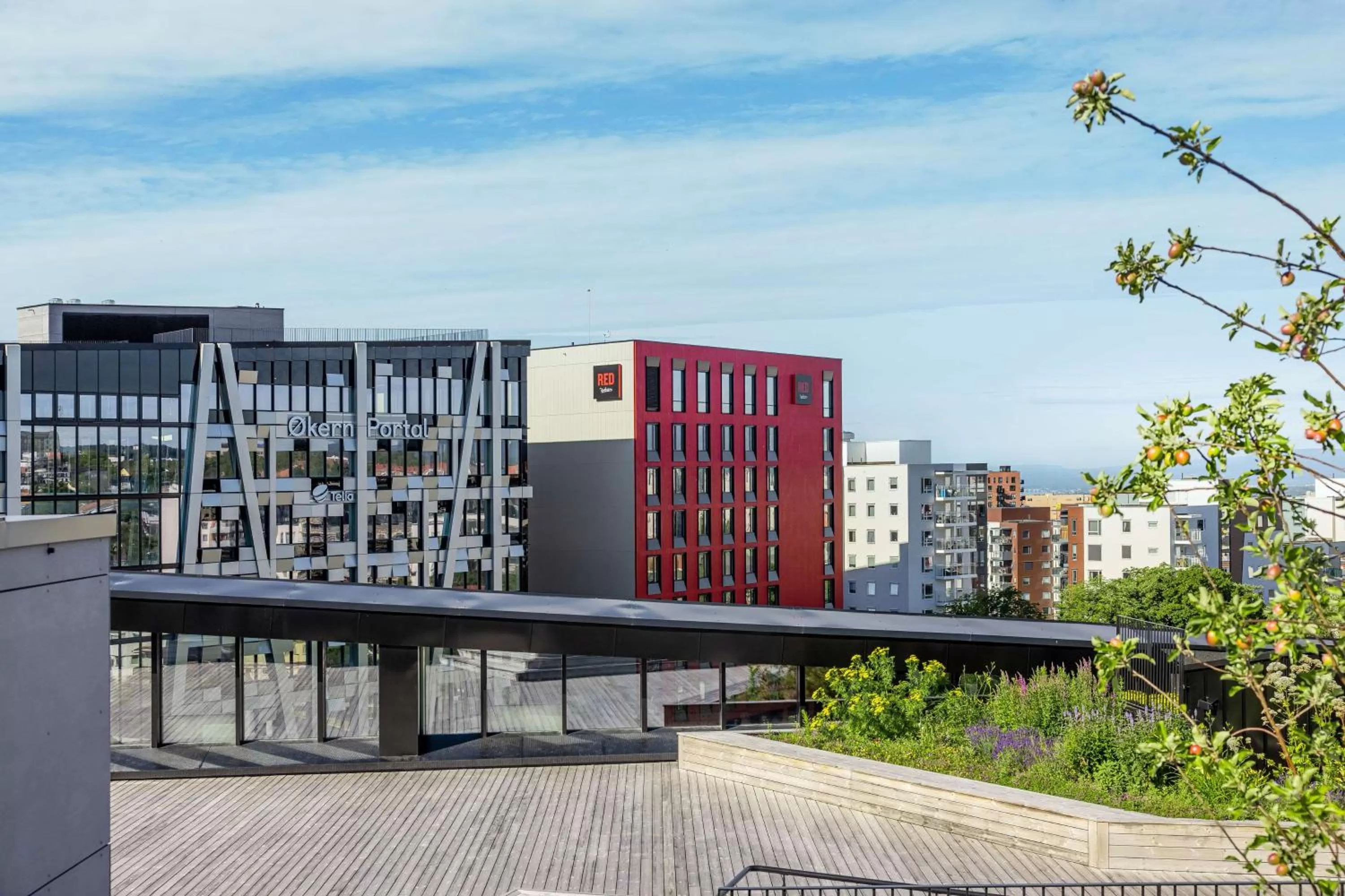 Property building in Radisson RED Oslo Økern