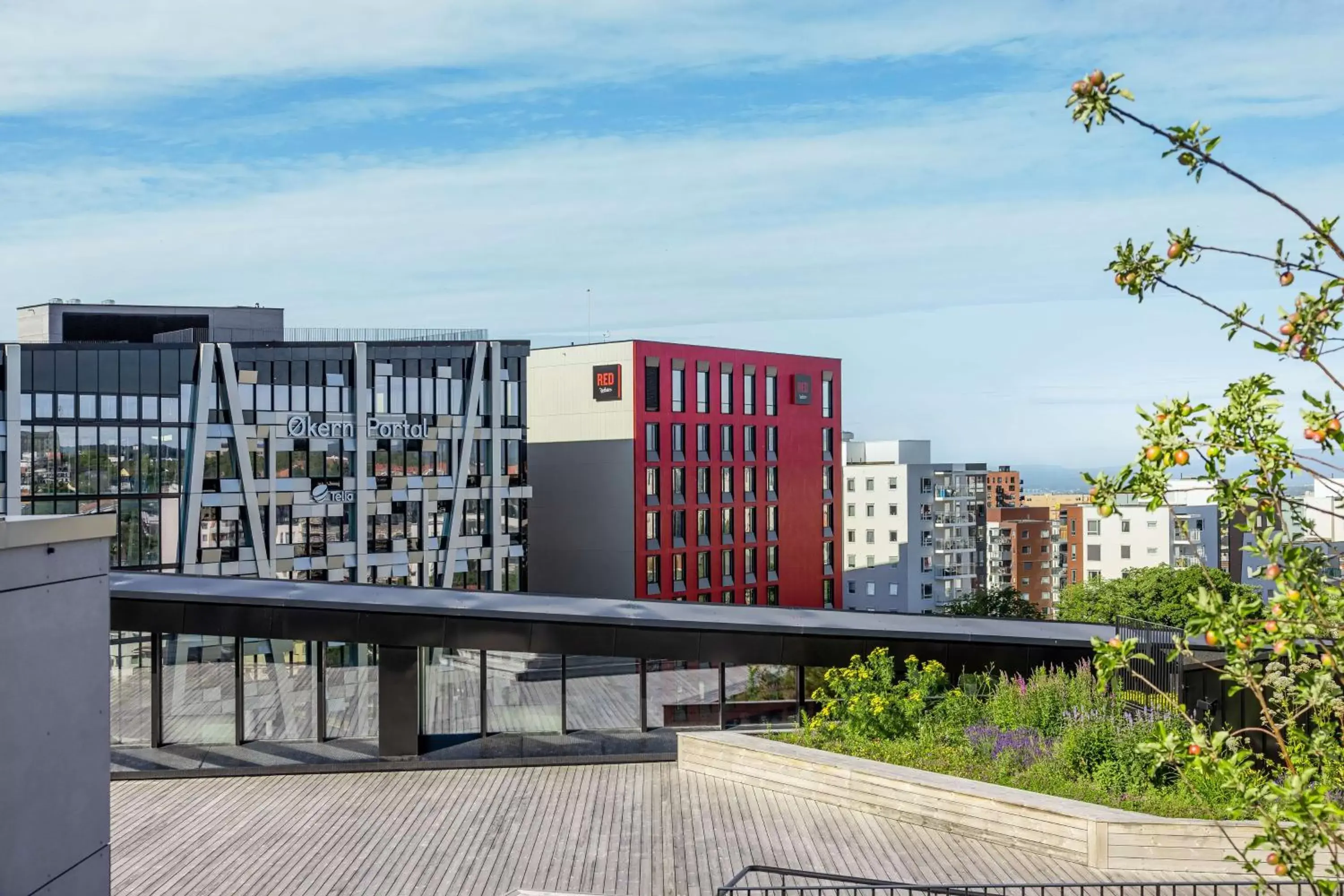 Property building in Radisson RED Oslo Økern Property building in Radisson RED Oslo Økern